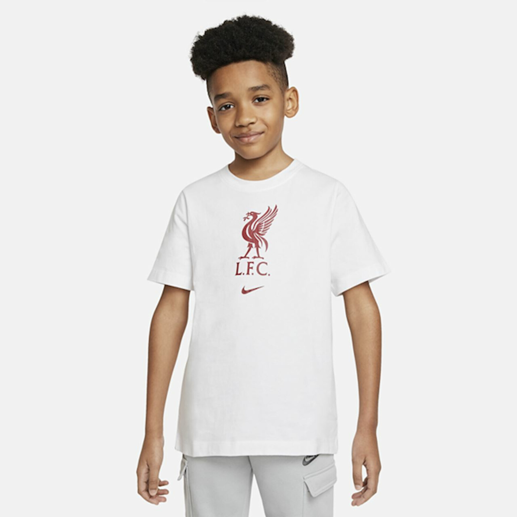 T-shirt de criança Liverpool FC Crest 2022/23