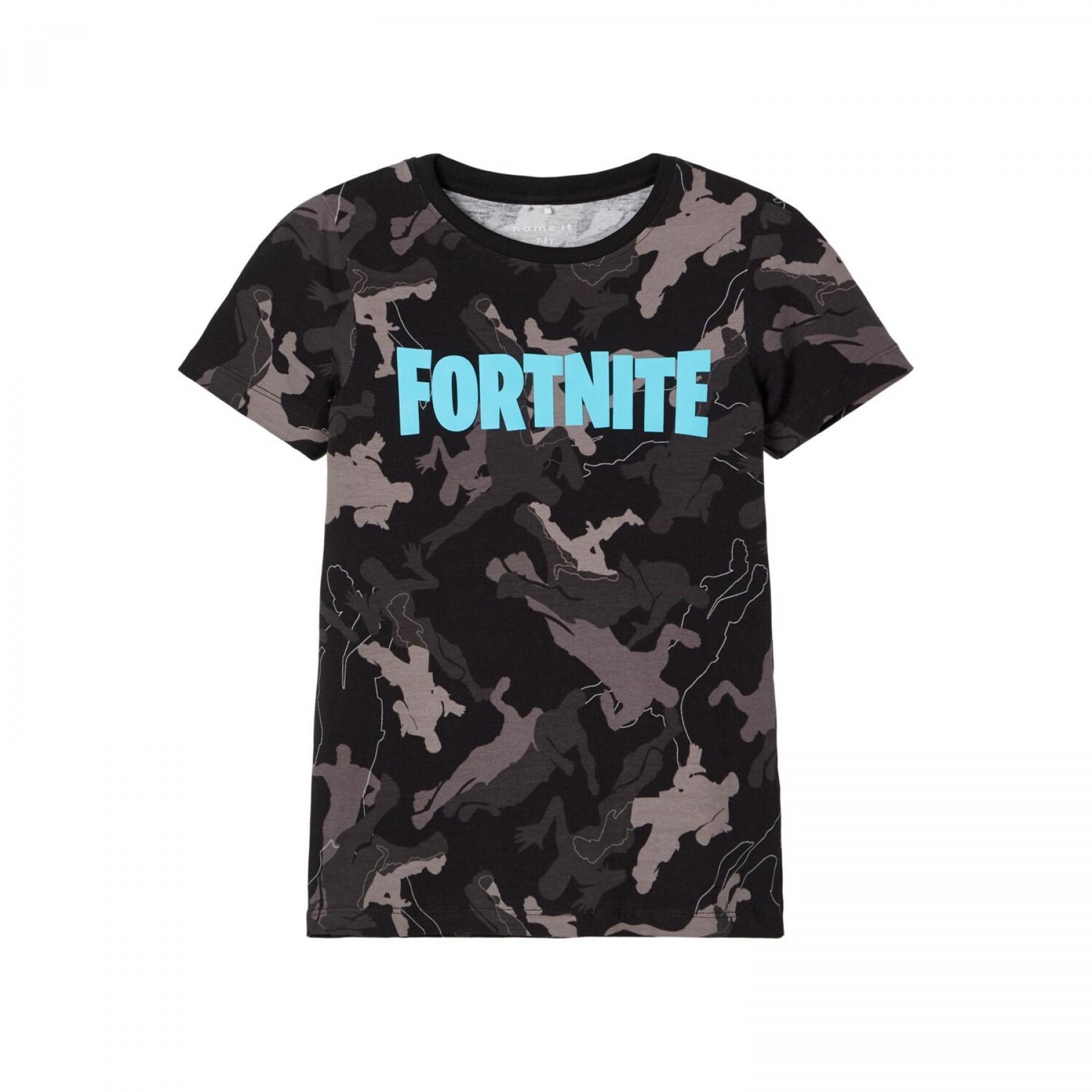 T-shirt rapaz Name it Fortnite
