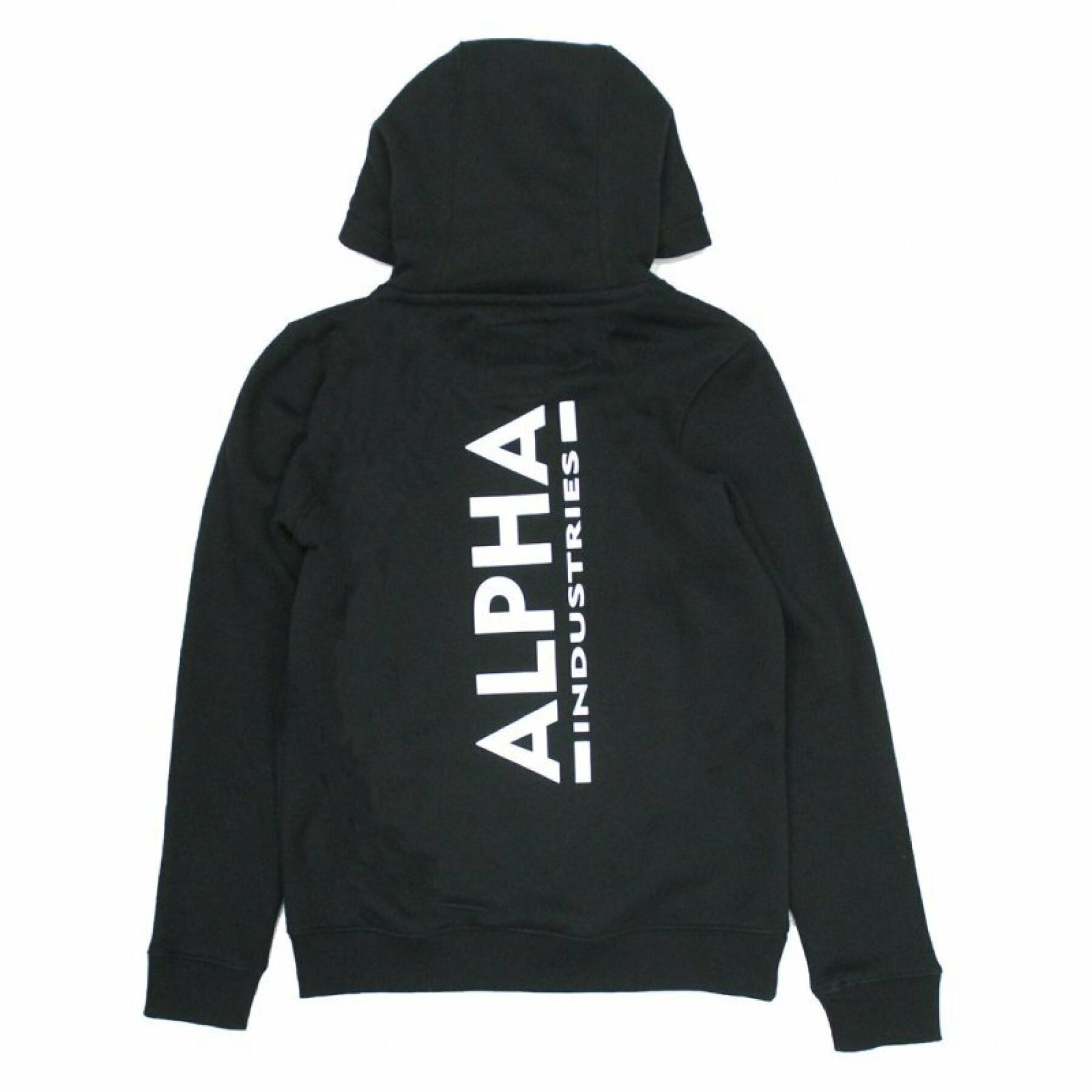 Sweat camisola de criança Alpha Industries Back Print