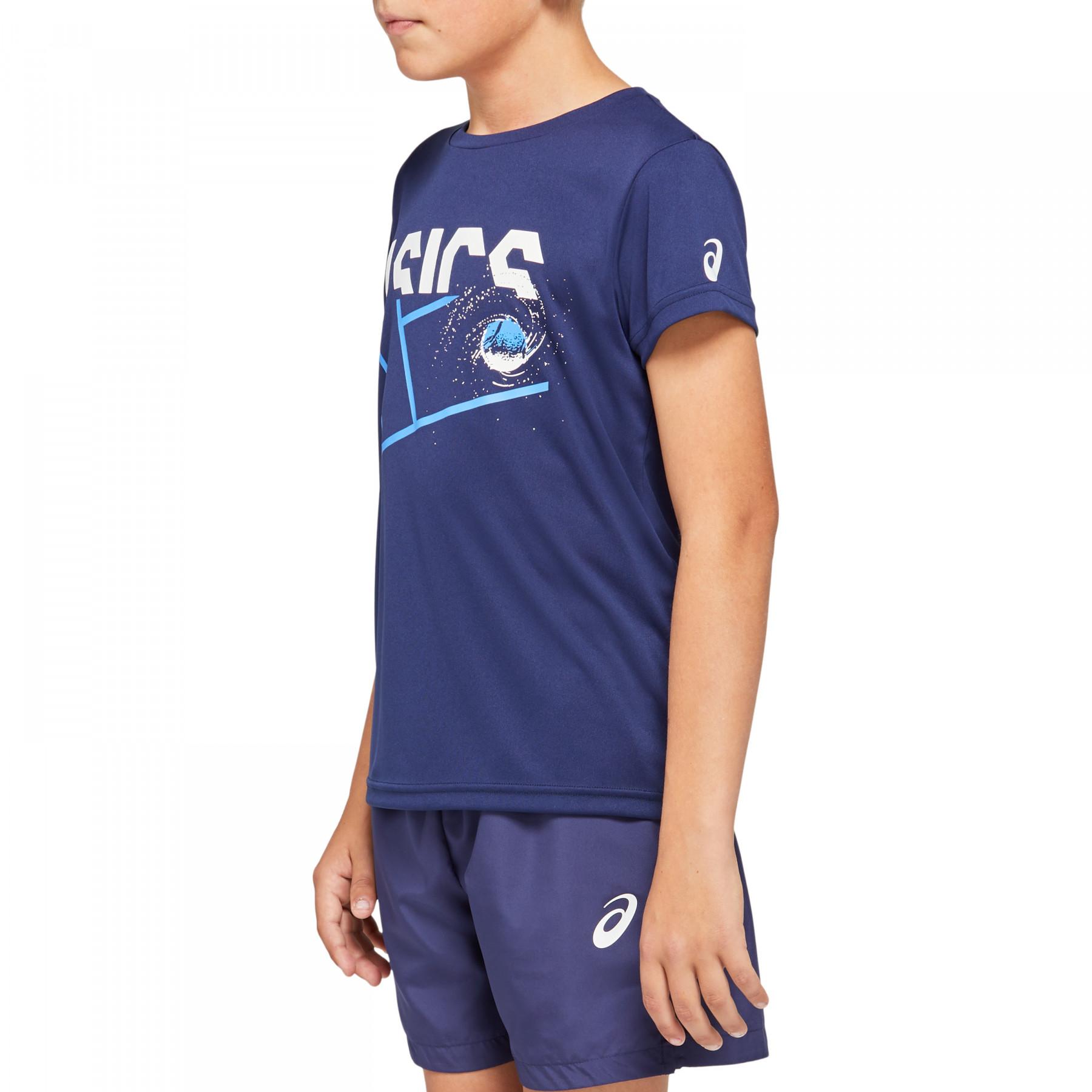 T-shirt de criança Asics Tennis GPX