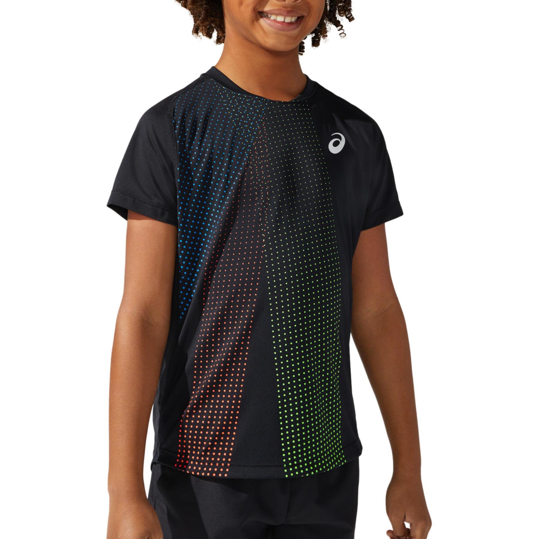 T-shirt sem mangas criança Asics Boys Tennis Graphic