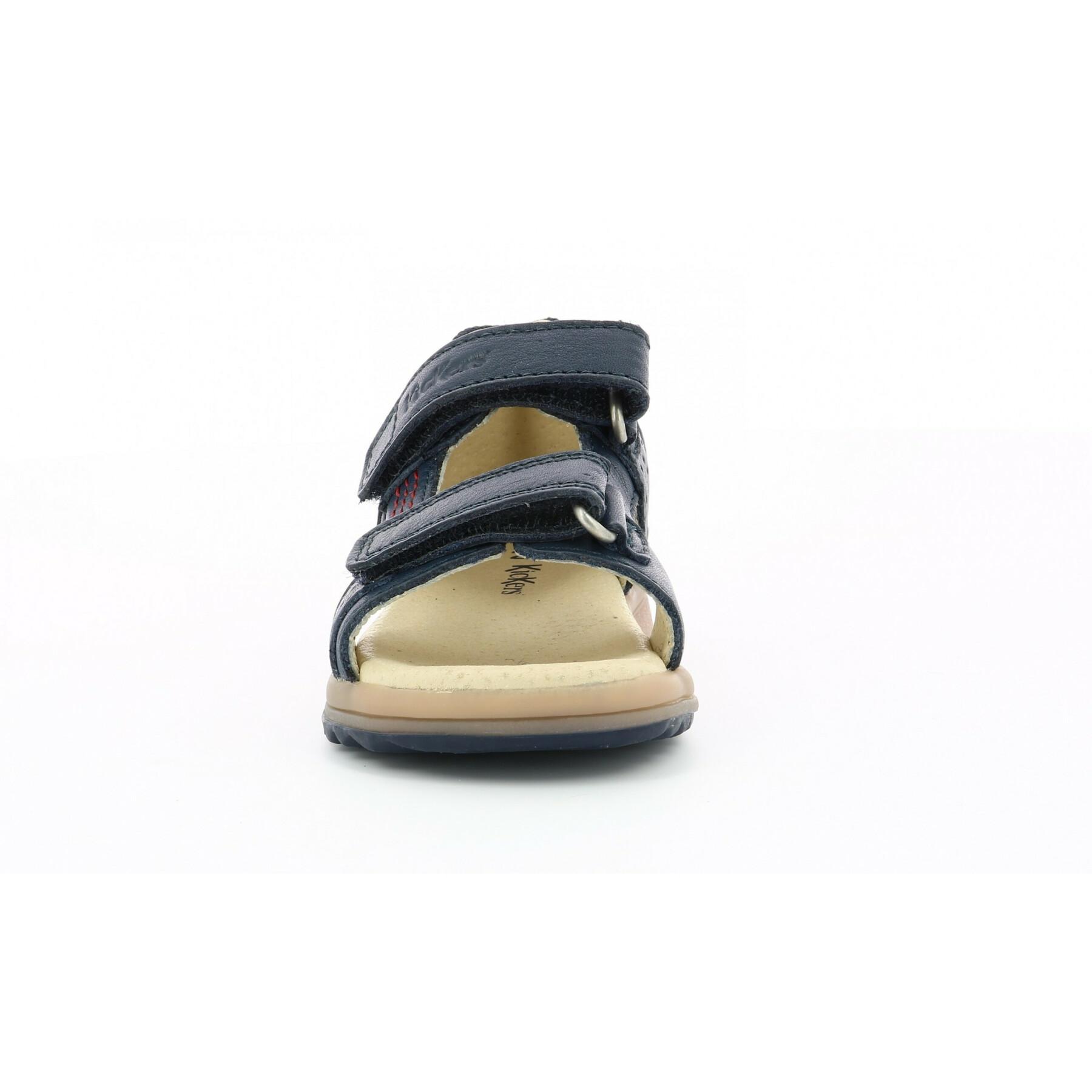 Sandálias para bebés Kickers Plazabi