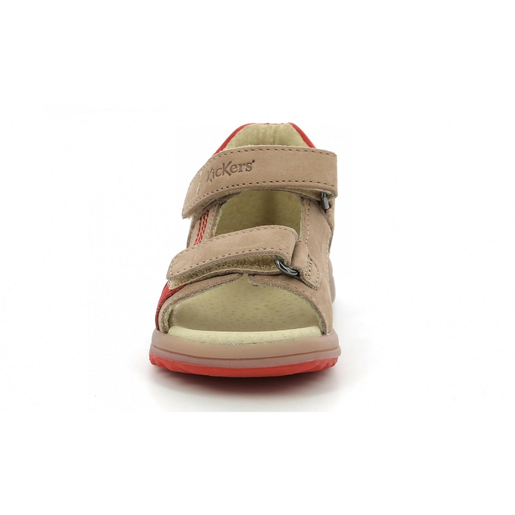 Sandálias para bebés Kickers Plazabi