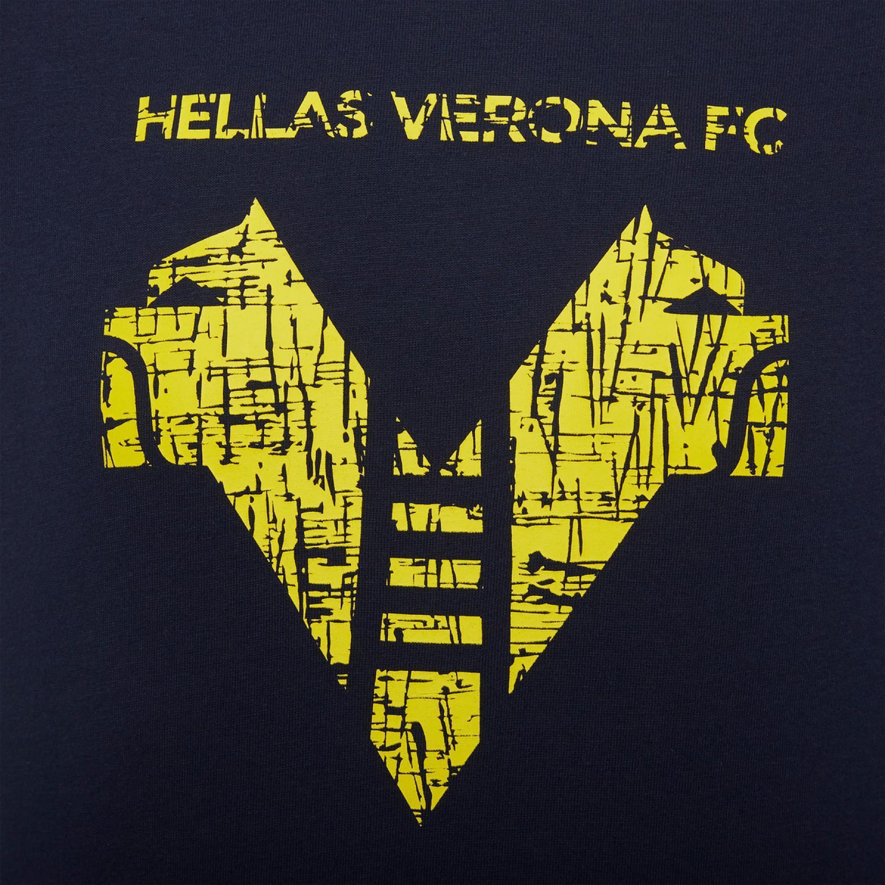 T-shirt criança algodão Hellas Vérone fc 2020/21