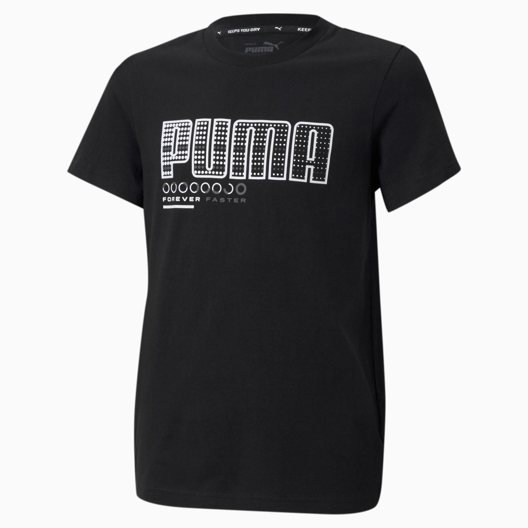 T-shirt criança Puma Active Sports