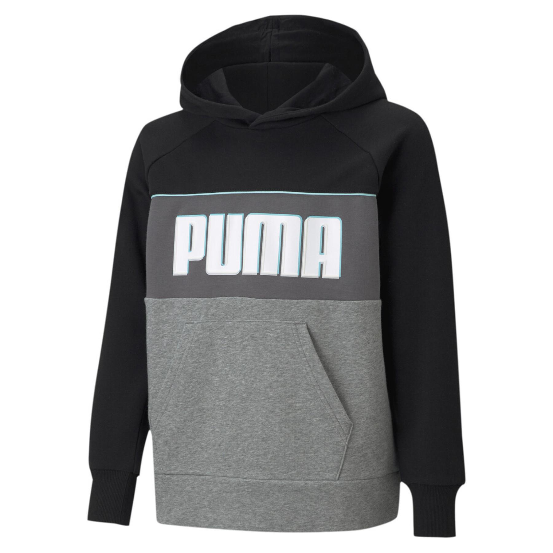 T-shirt de criança Puma Alpha Hoodie TR B
