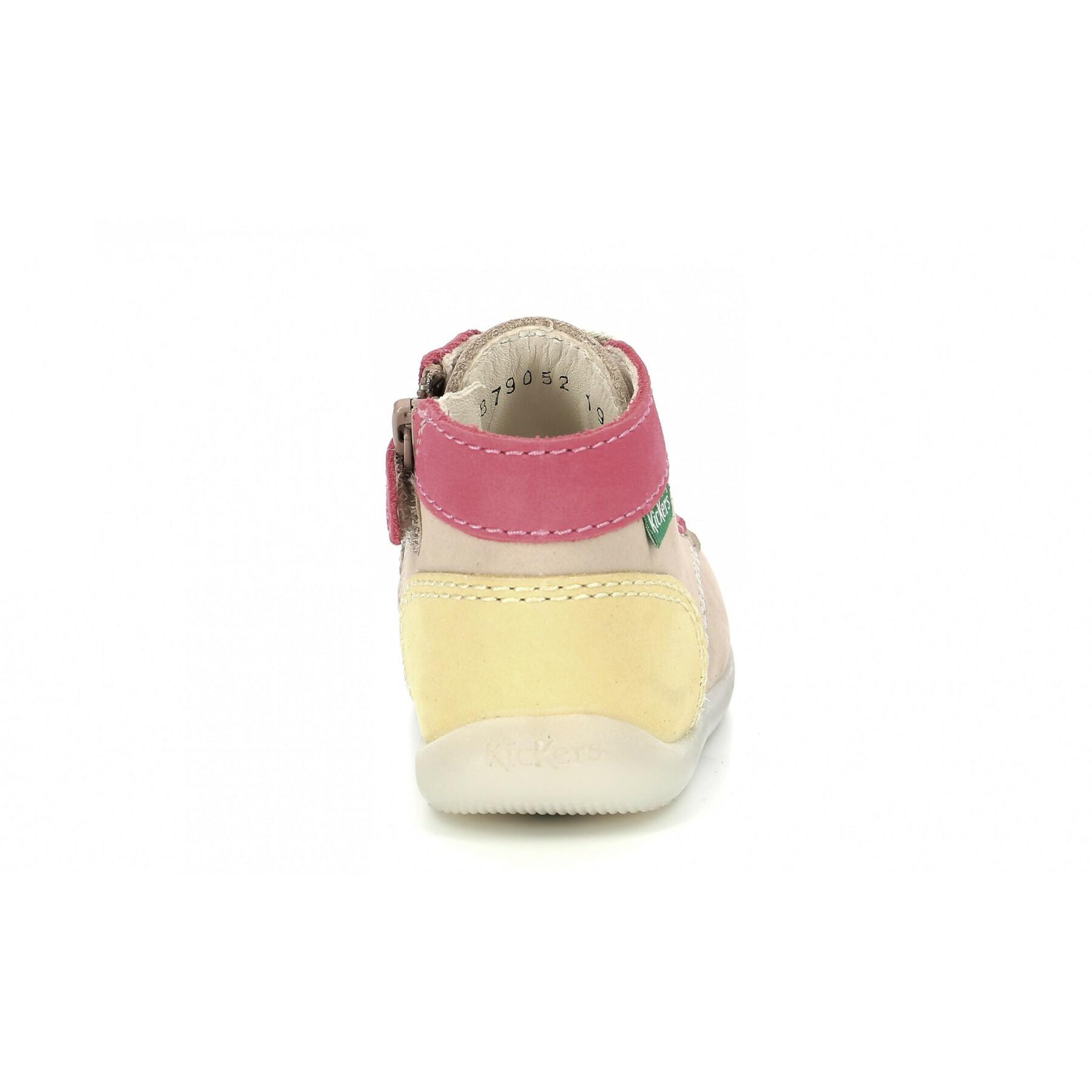 Sapatos de bebê Kickers Bonzip-2