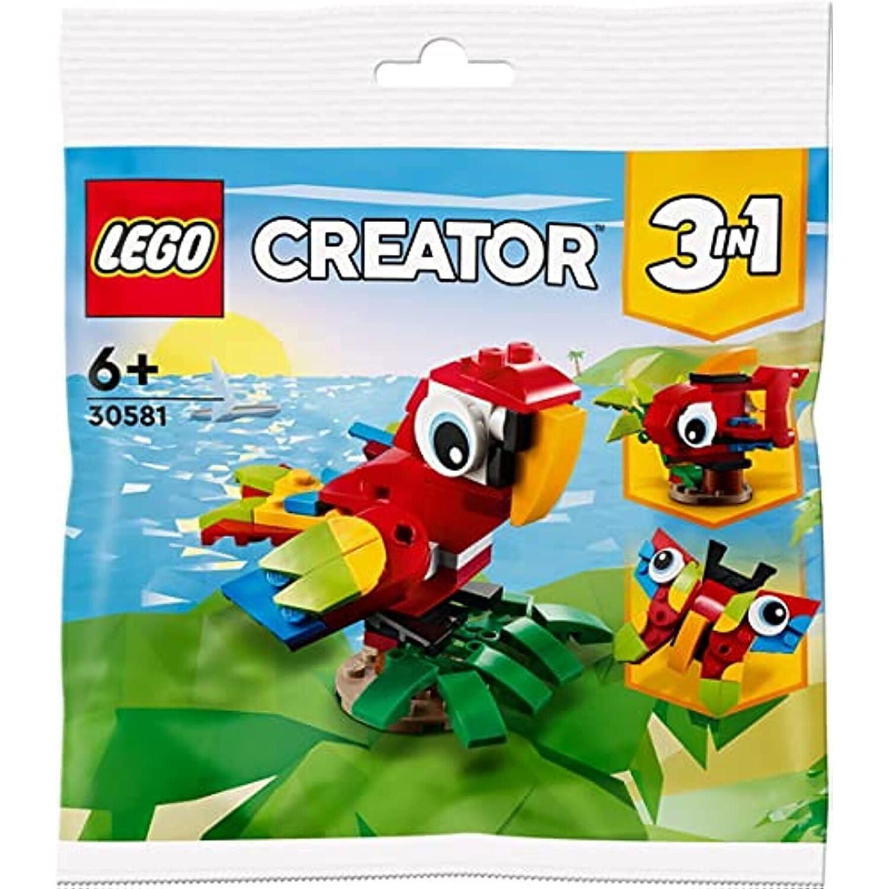 Papagaio tropical Lego