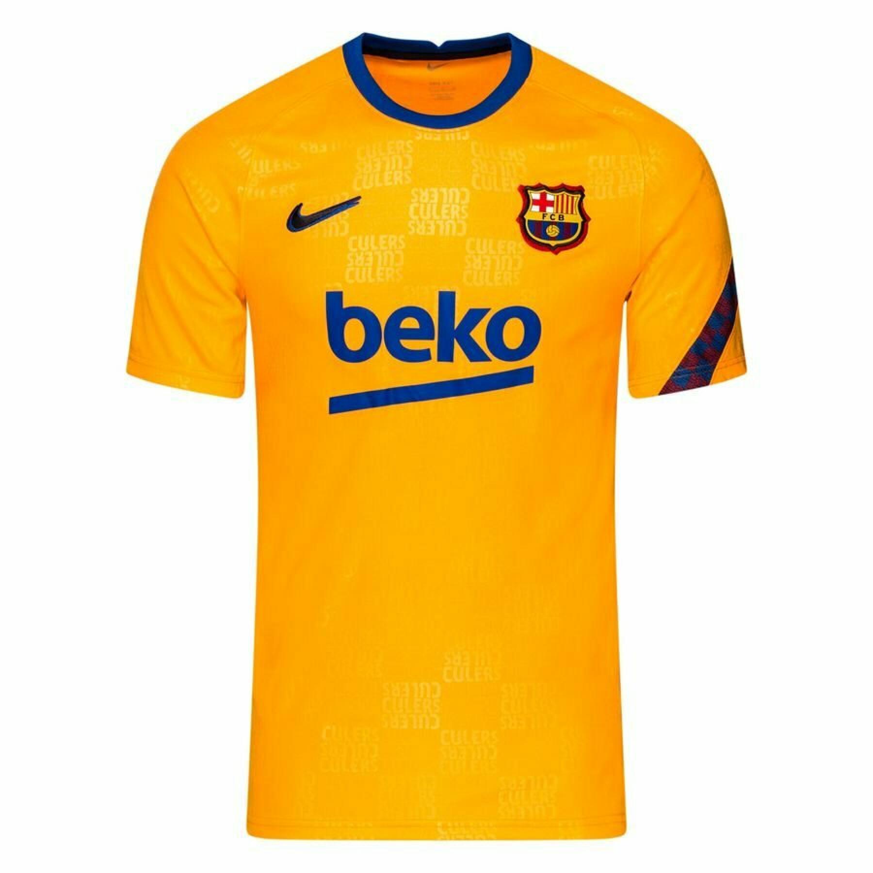 T-shirt de criança FC barcelone 2021/22 Dri-FIT