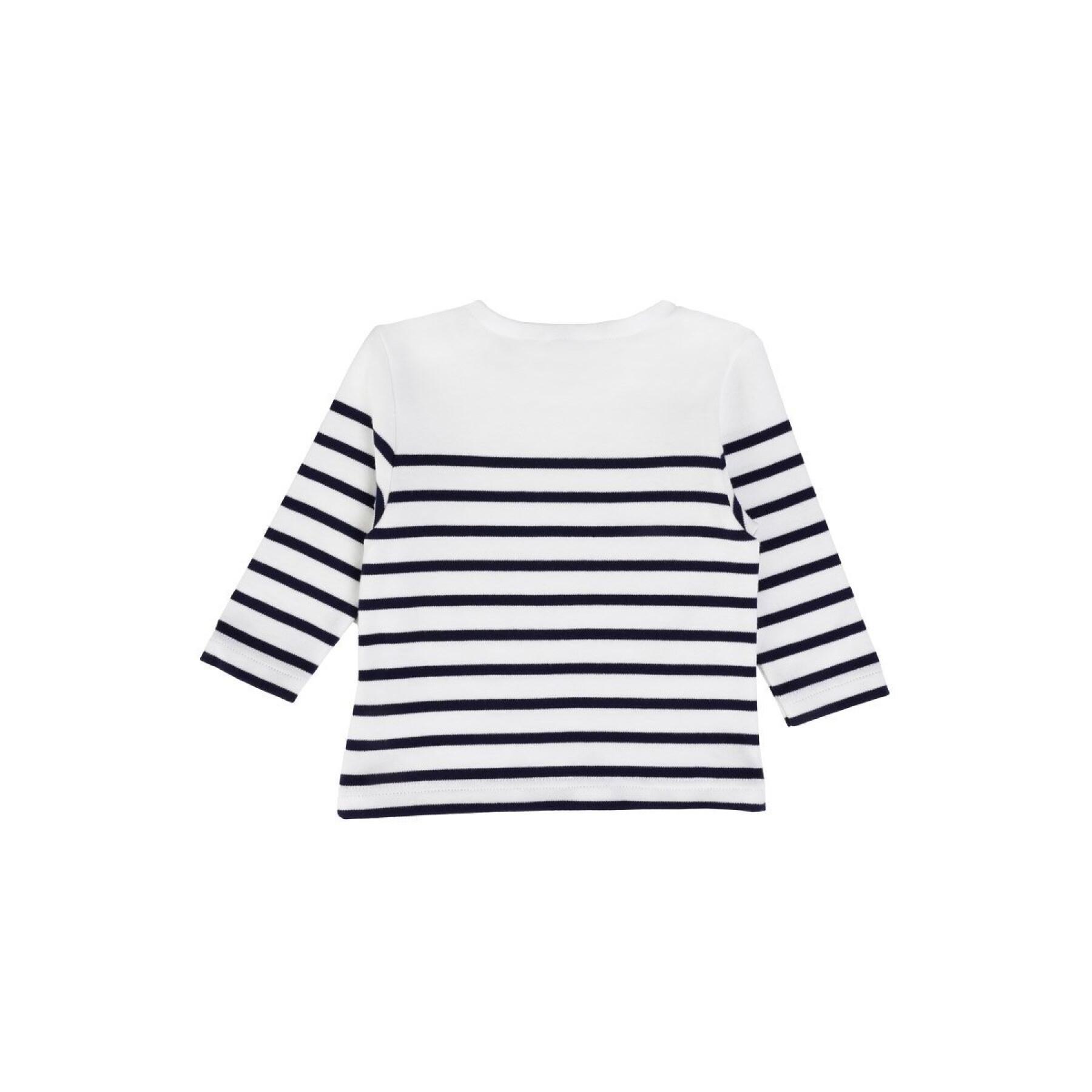 T-shirt de marinheiro de manga comprida para bebé Armor-Lux