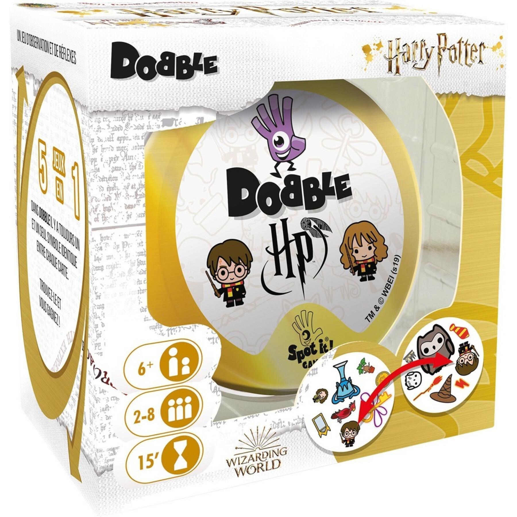 caixa do jogo de tabuleiro harry potter dobble Asmodee Editions