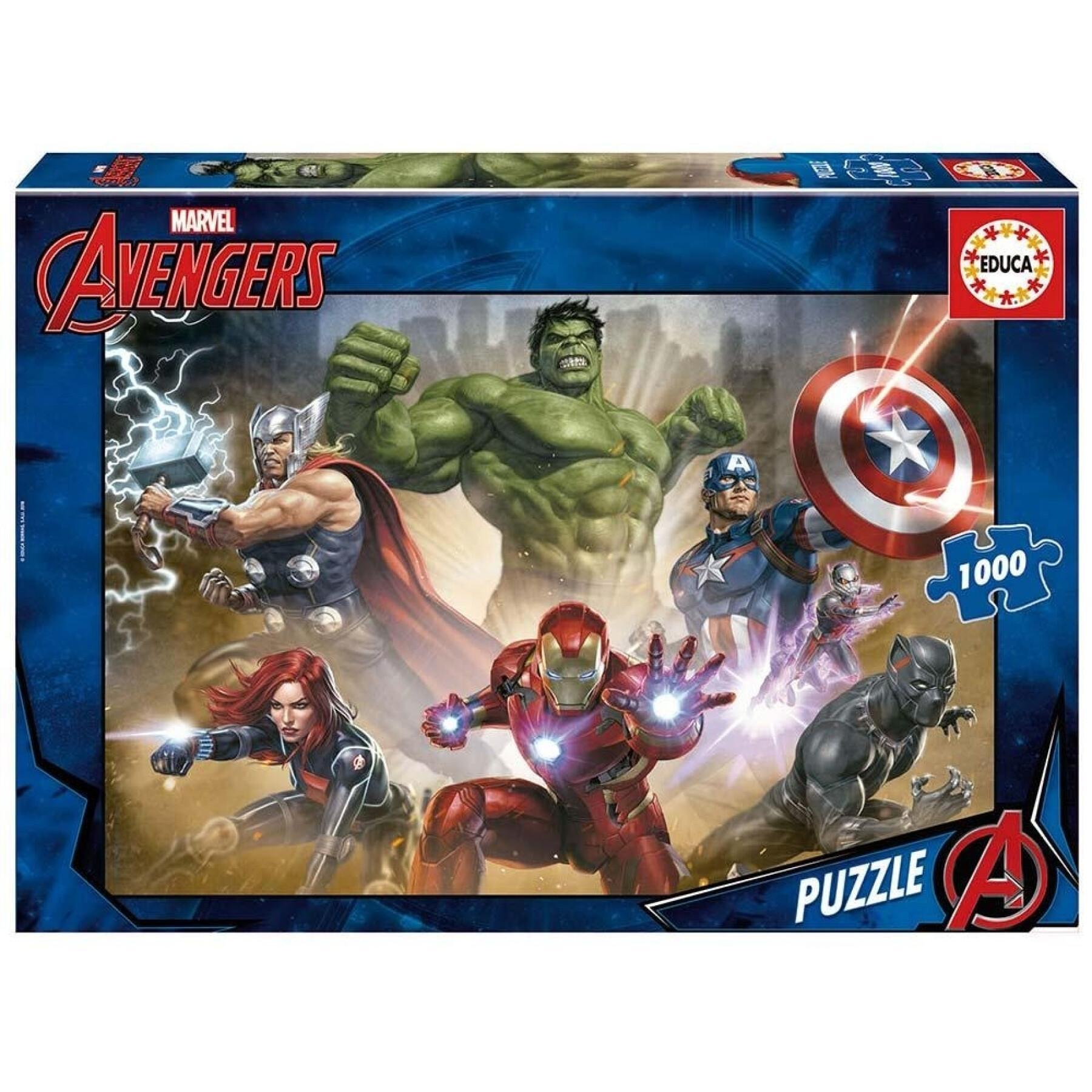Puzzle de 1000 peças Avengers