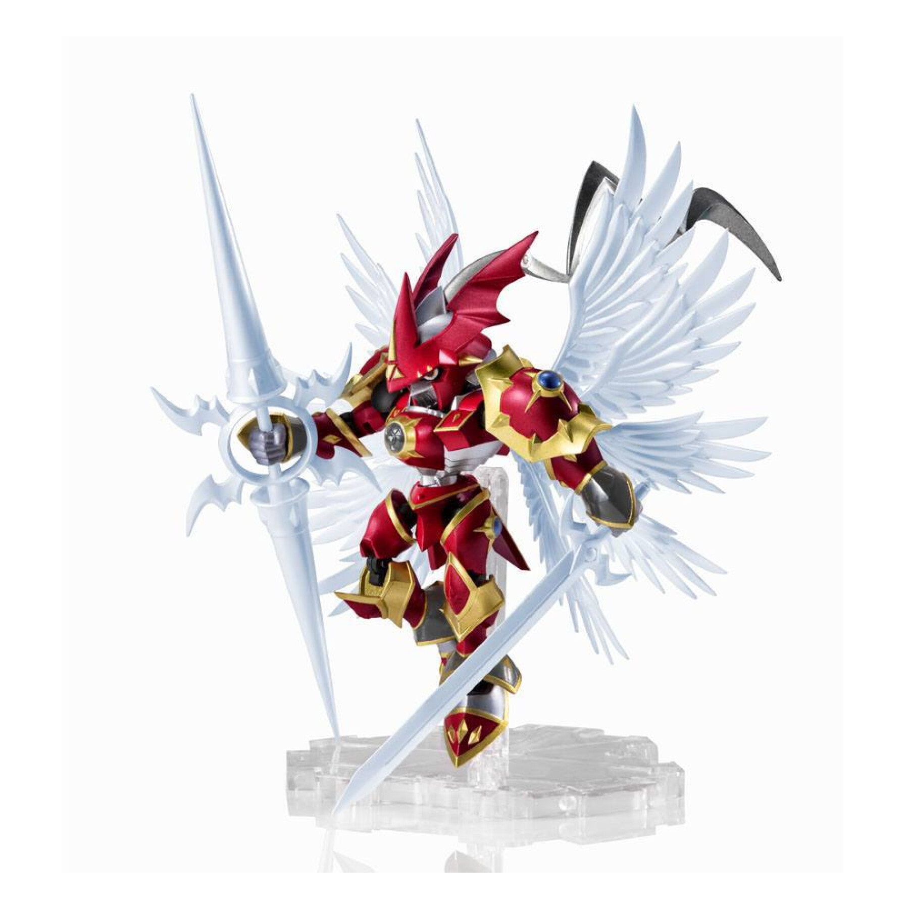 Figurine Bandai Digimon Tamers NXEDGE STYLE Dukemon / Gallantmon: Crimsonmode