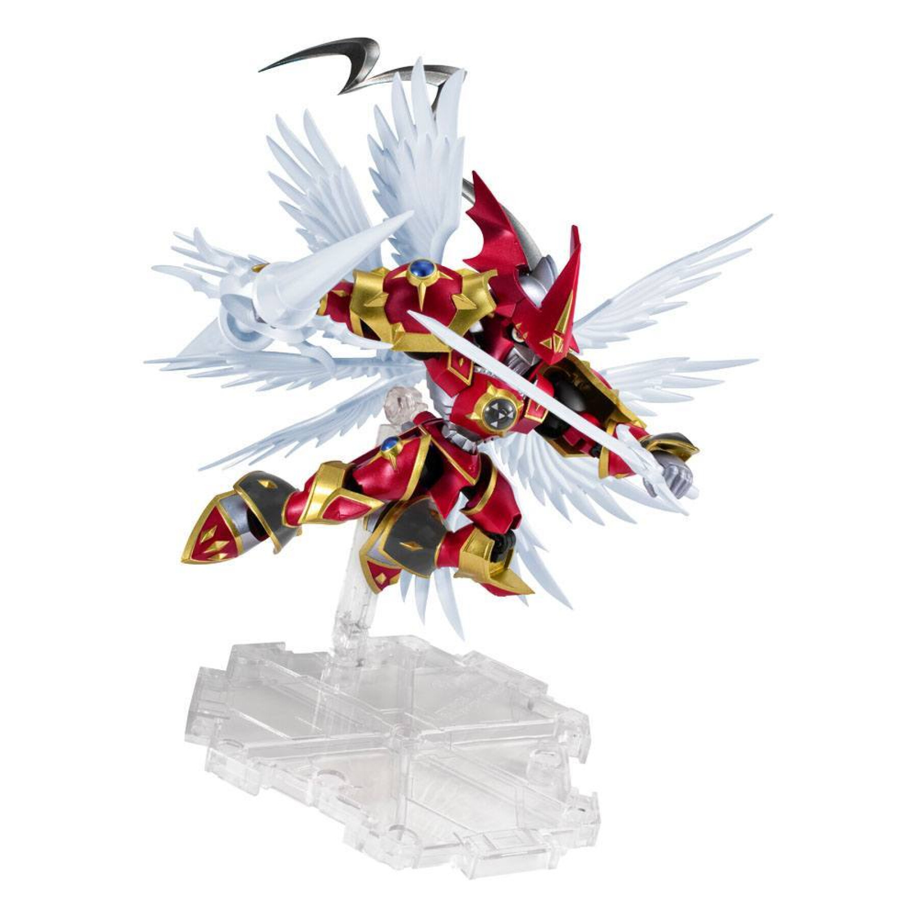 Figurine Bandai Digimon Tamers NXEDGE STYLE Dukemon / Gallantmon: Crimsonmode