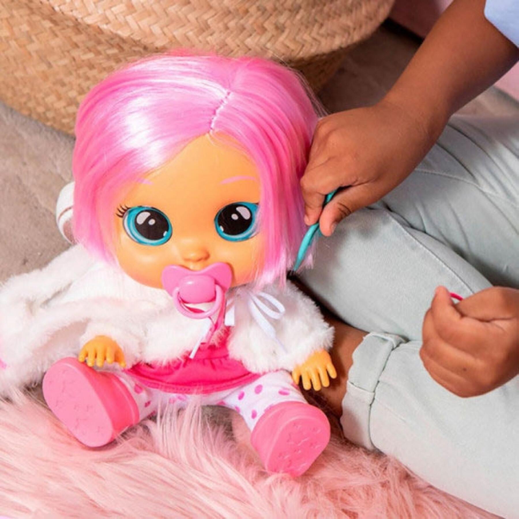 Boneca com cabelo Bebés Llorones Dressy Coney