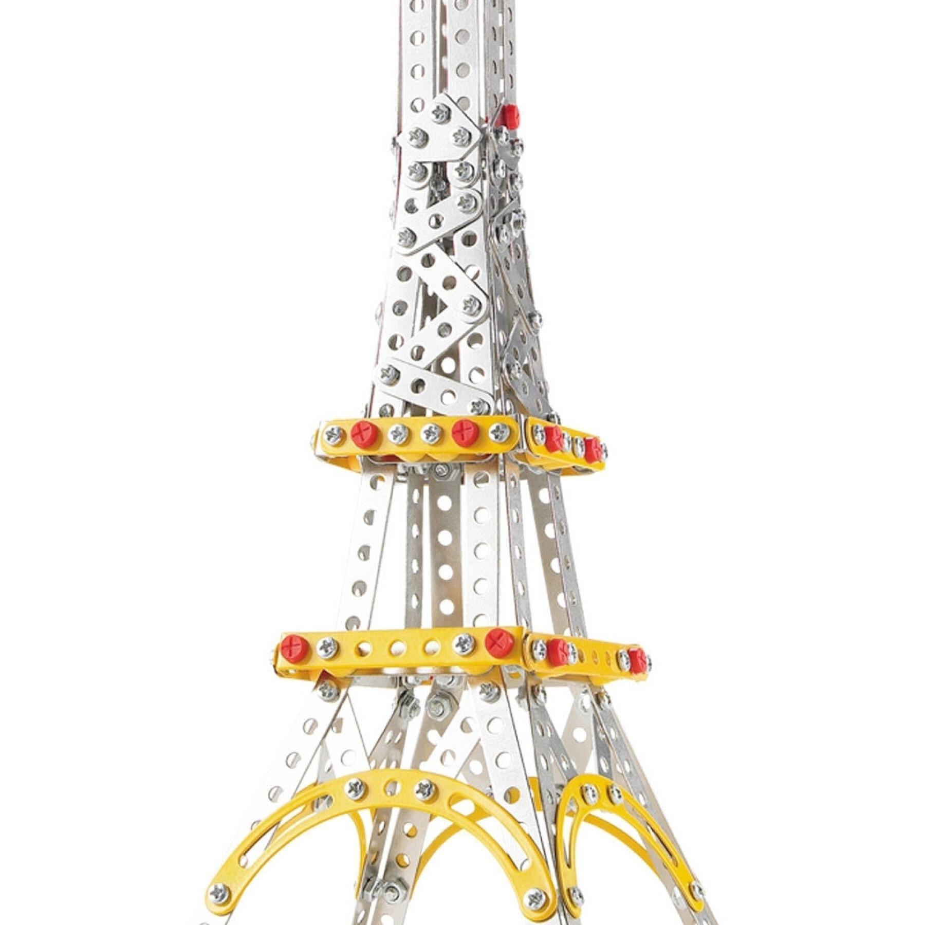 Conjunto de construção metálico 447 peças CB Toys Tour Eiffel