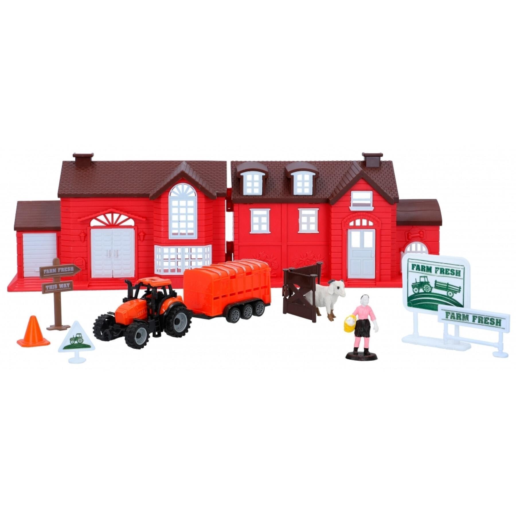 Conjunto agrícola de 11 peças - 2 modelos CB Toys
