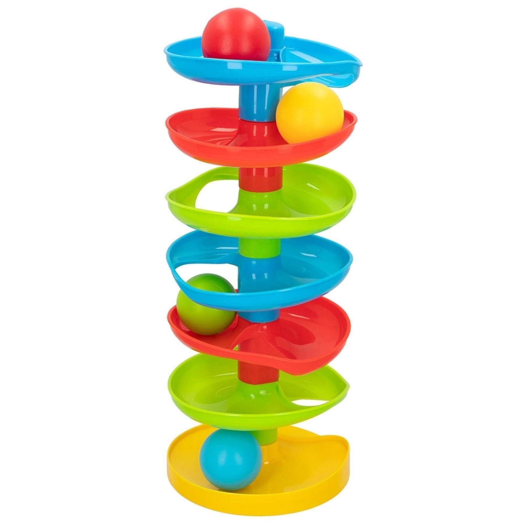 Torre com bolas deslizantes pré-escolar CB Toys