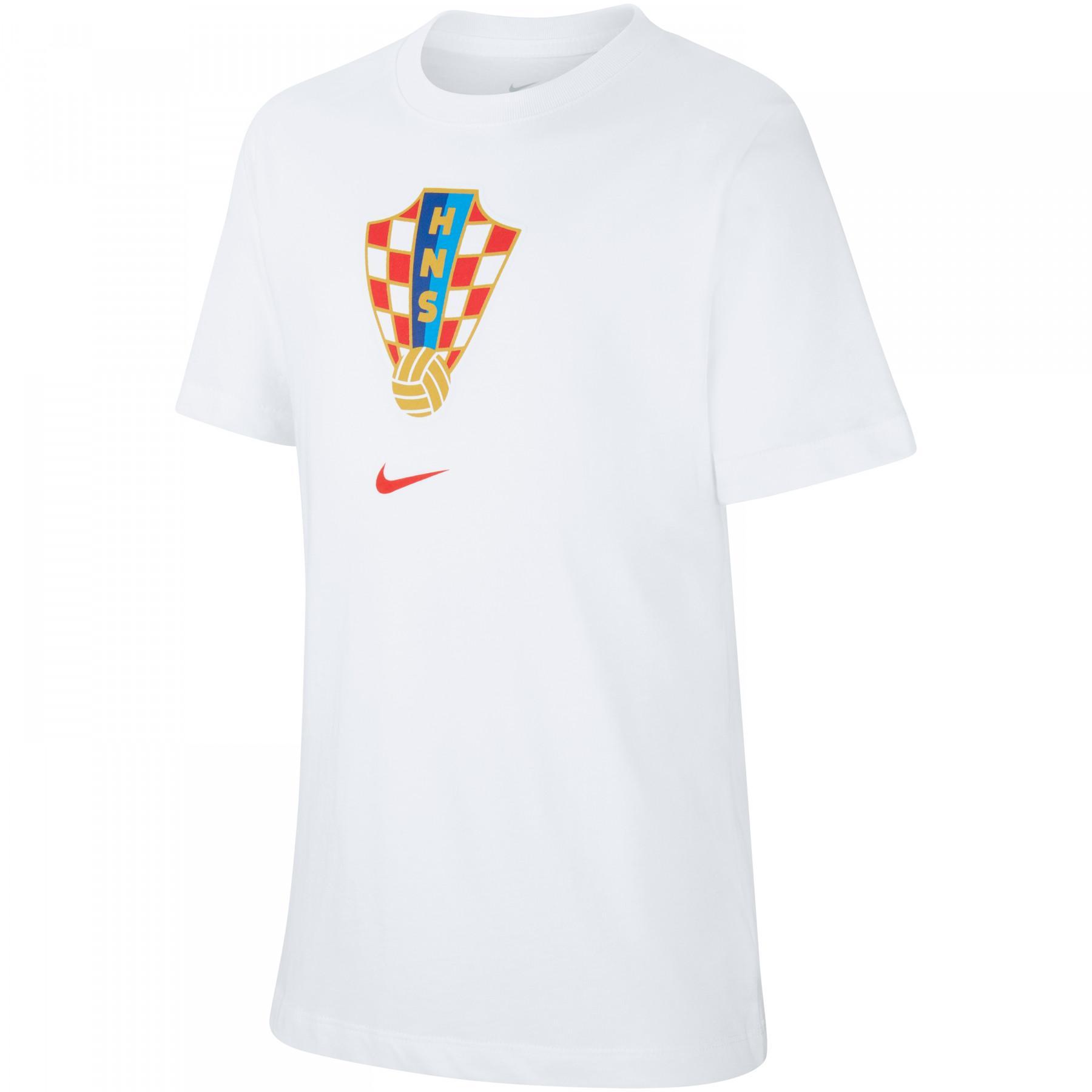 T-shirt criança Croatie Basic