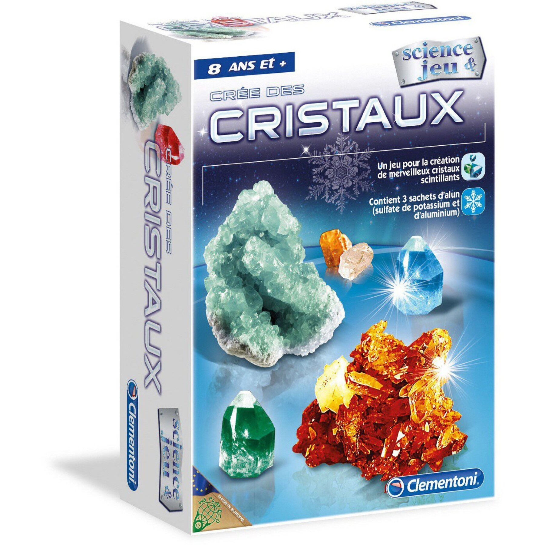Jogos de imaginação: criar os seus próprios cristais Clementoni