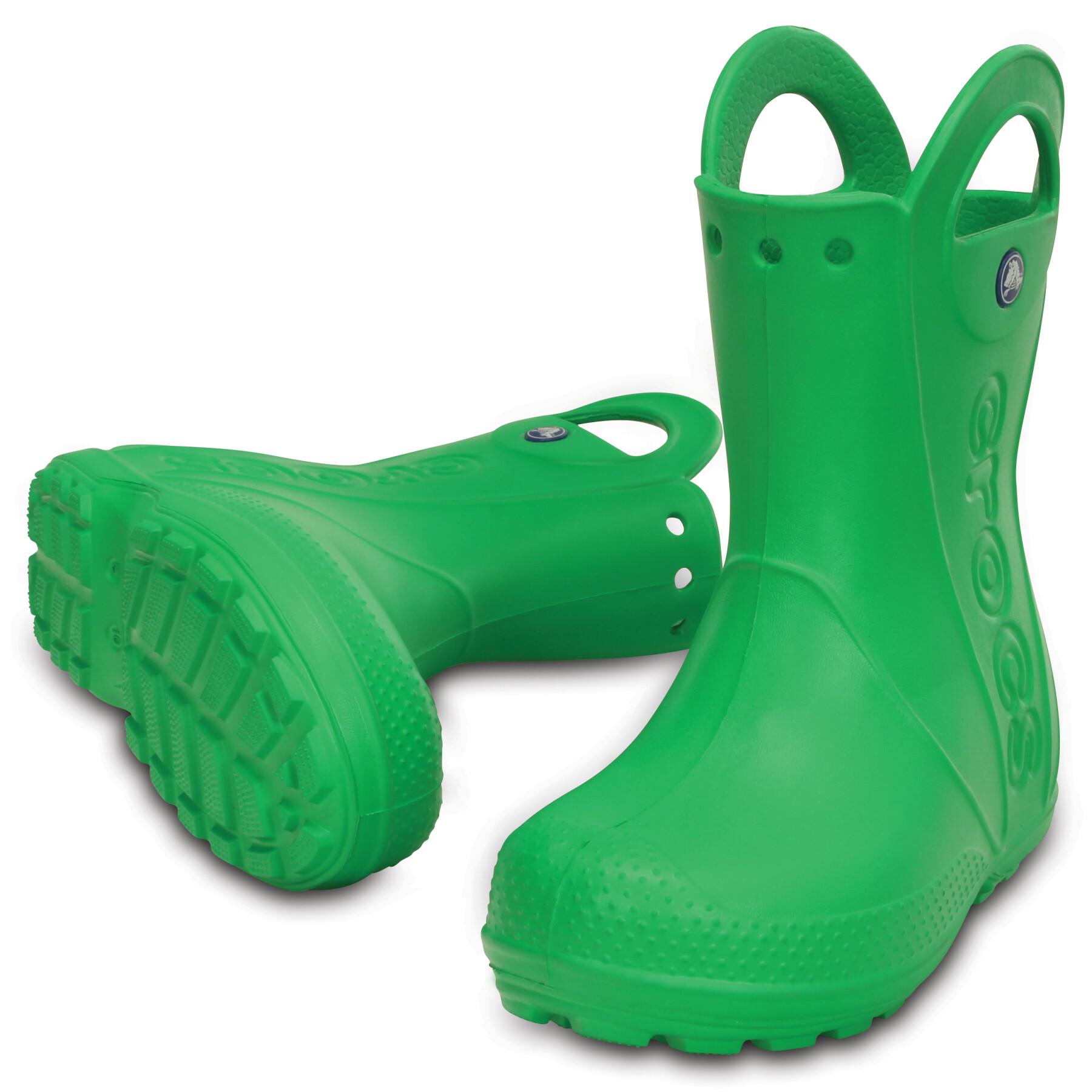 Botas de chuva para crianças Crocs handle it rain