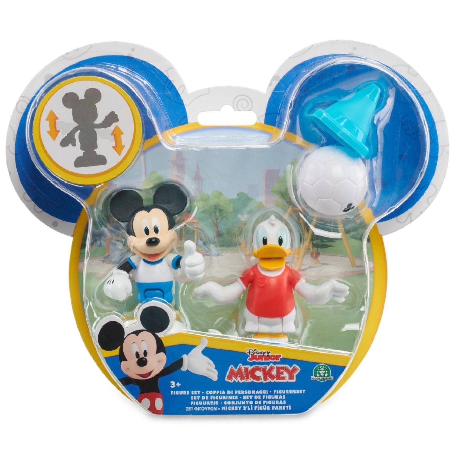 Figuras articuladas variadas Disney Mickey (x2)