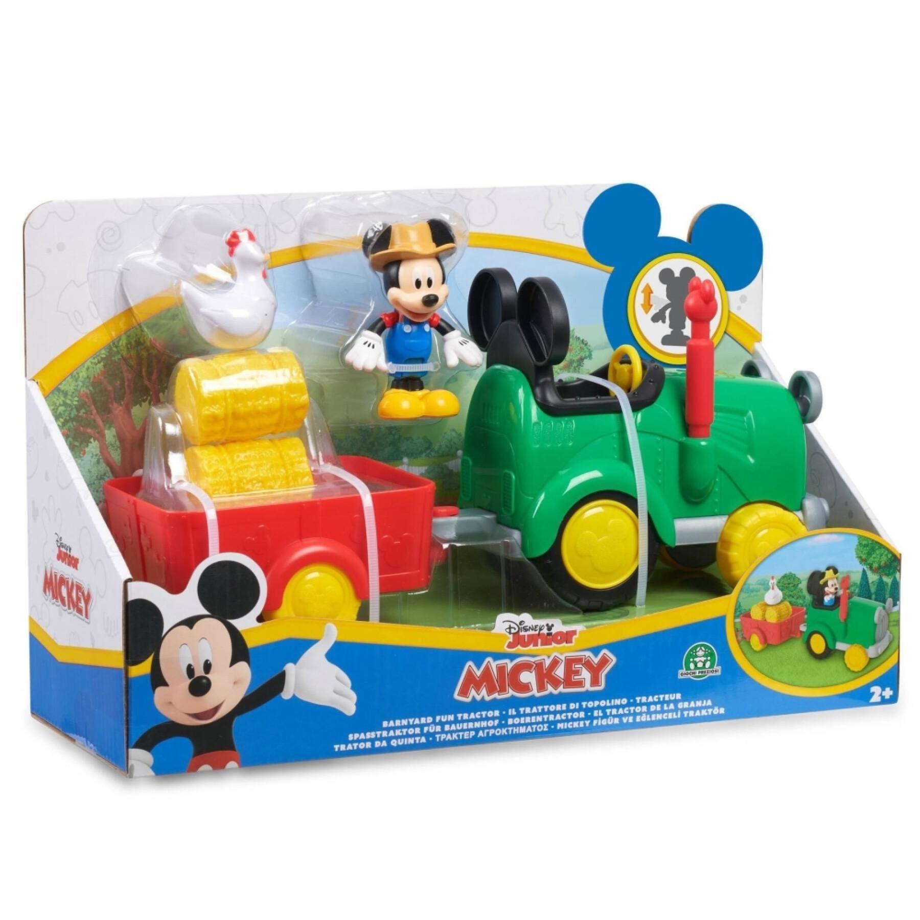 Tractor com números Disney Mickey