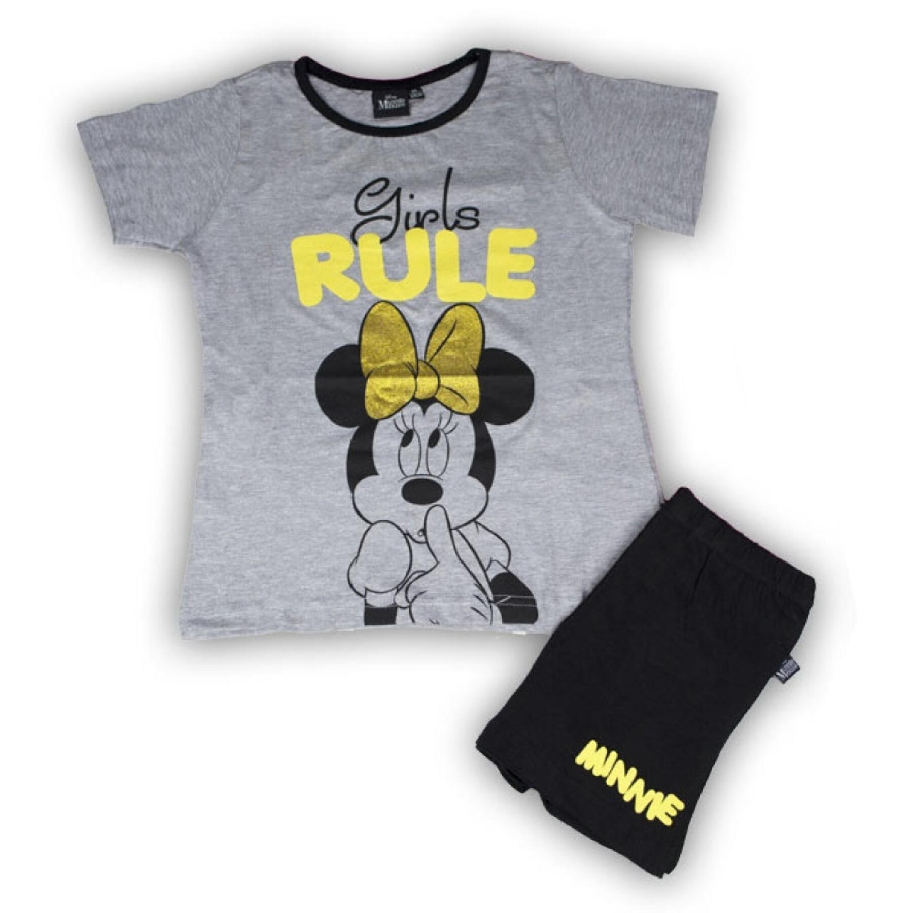 Conjunto de t-shirt e calças para crianças Disney Disney