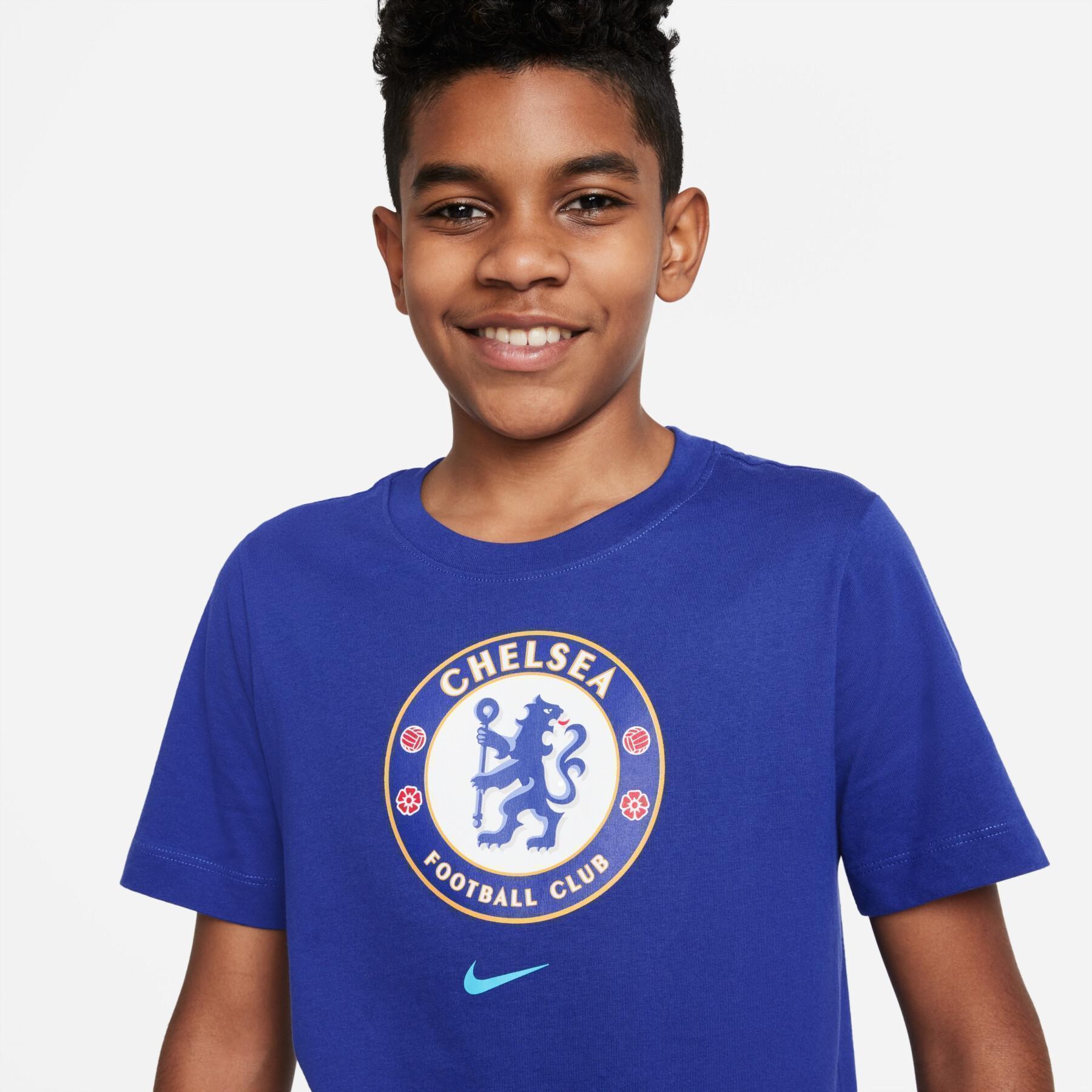 T-shirt de criança Chelsea FC Crest 2022/23