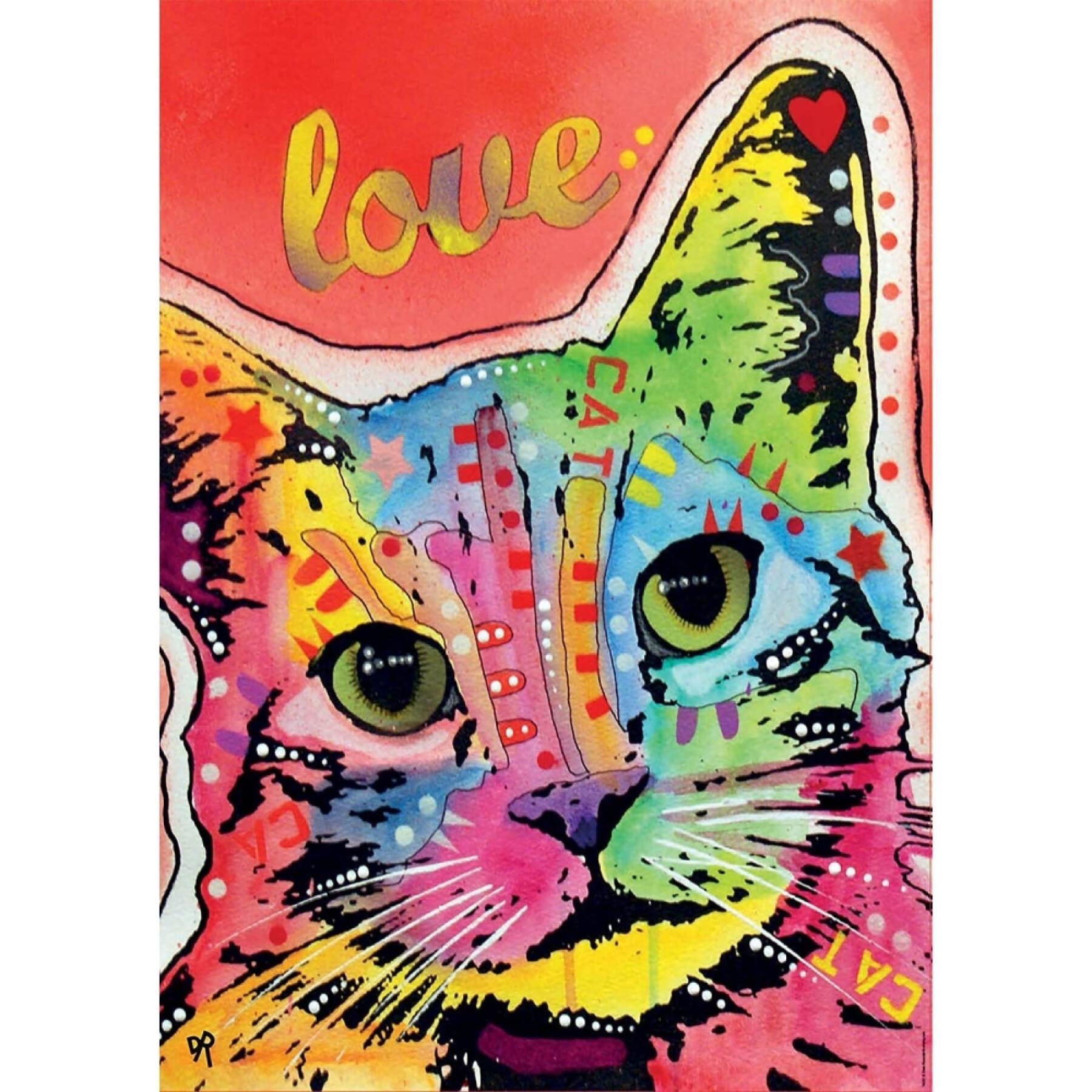 Puzzle de 1000 peças Educa Cat Love