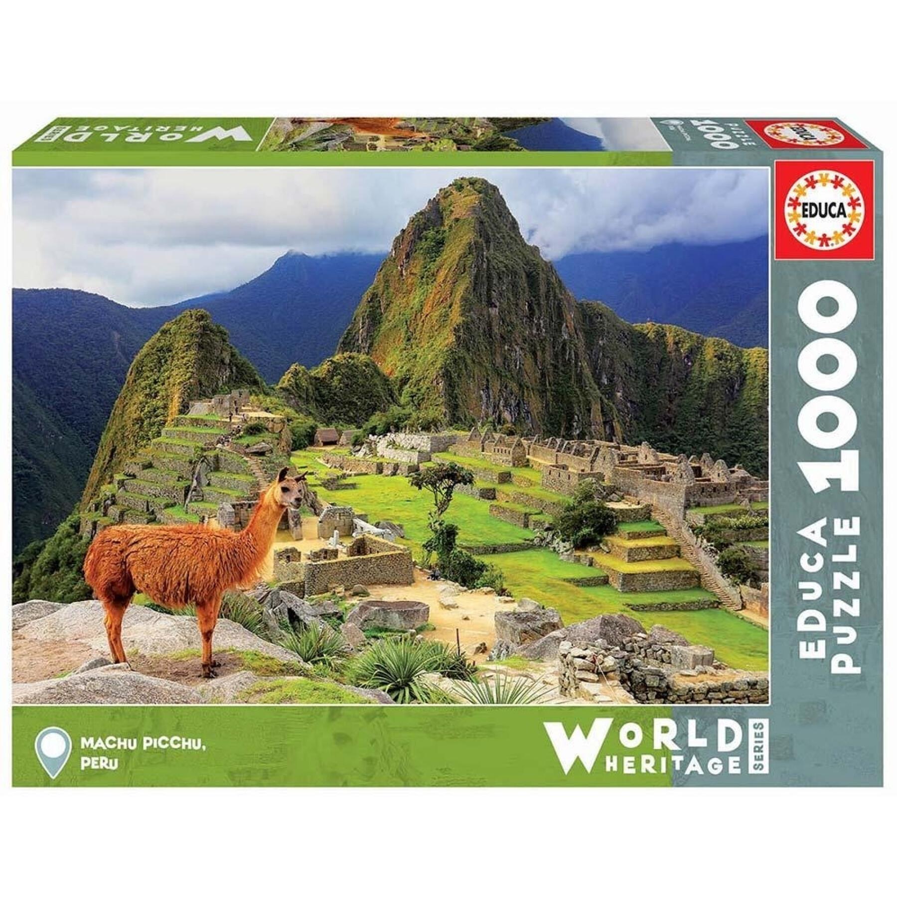 Puzzle de 1000 peças Educa Machu Picchu