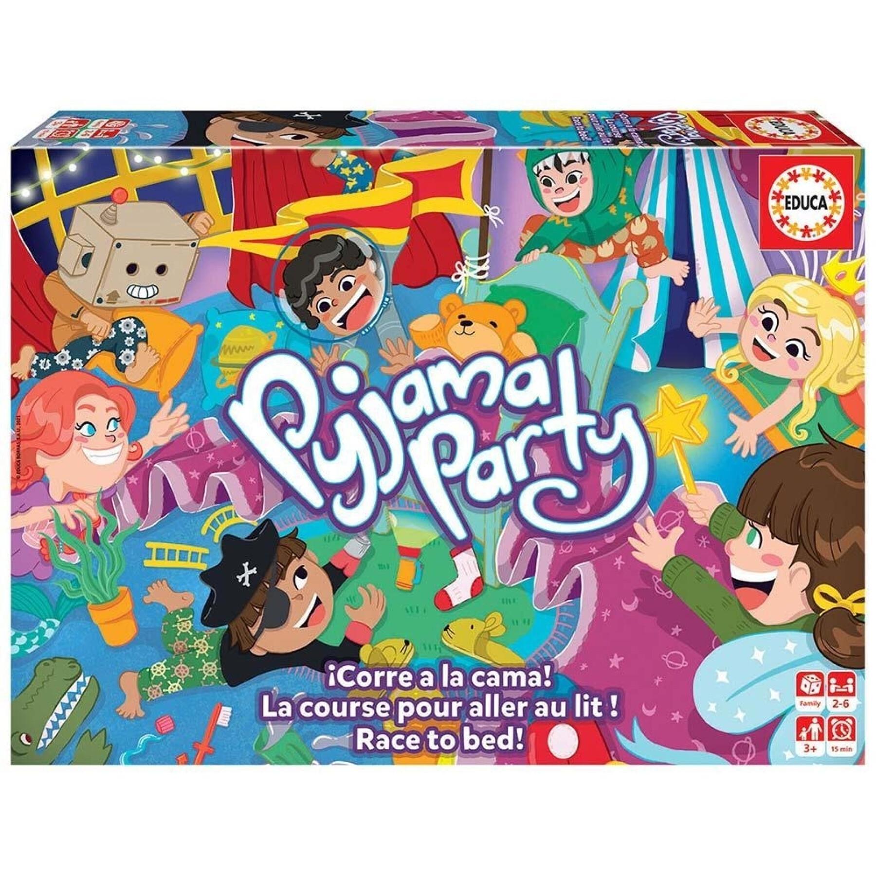 Jogos de cartas Educa Pijama Party