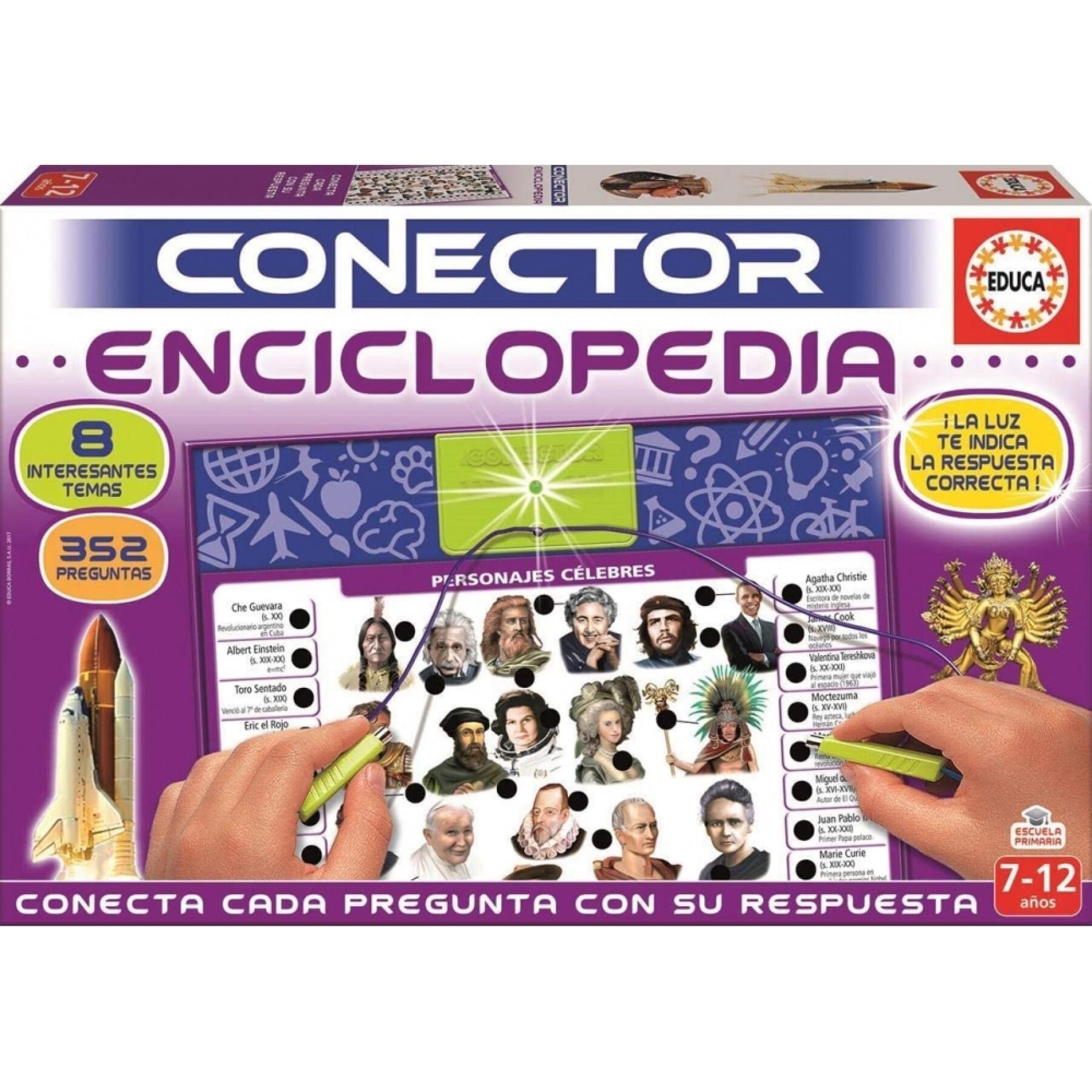 Enciclopédia educativa em comprimidos Educa Conector