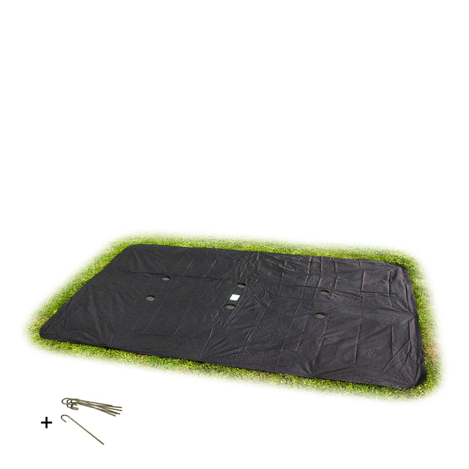 Cobertura de protecção rectangular para trampolim no nível do solo Exit Toys 275 x 458 cm
