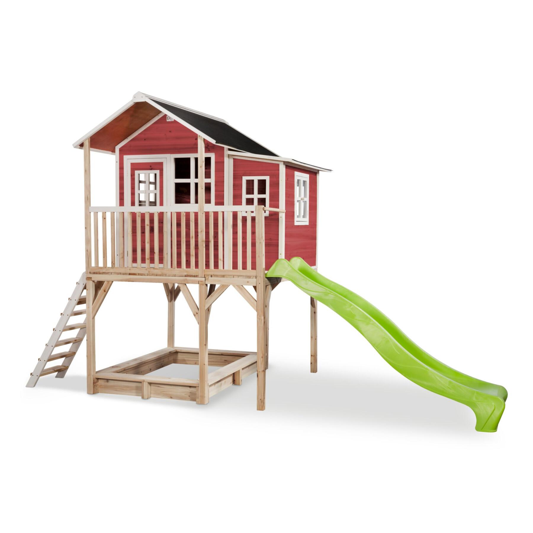 Casa de madeira Exit Toys Loft 750