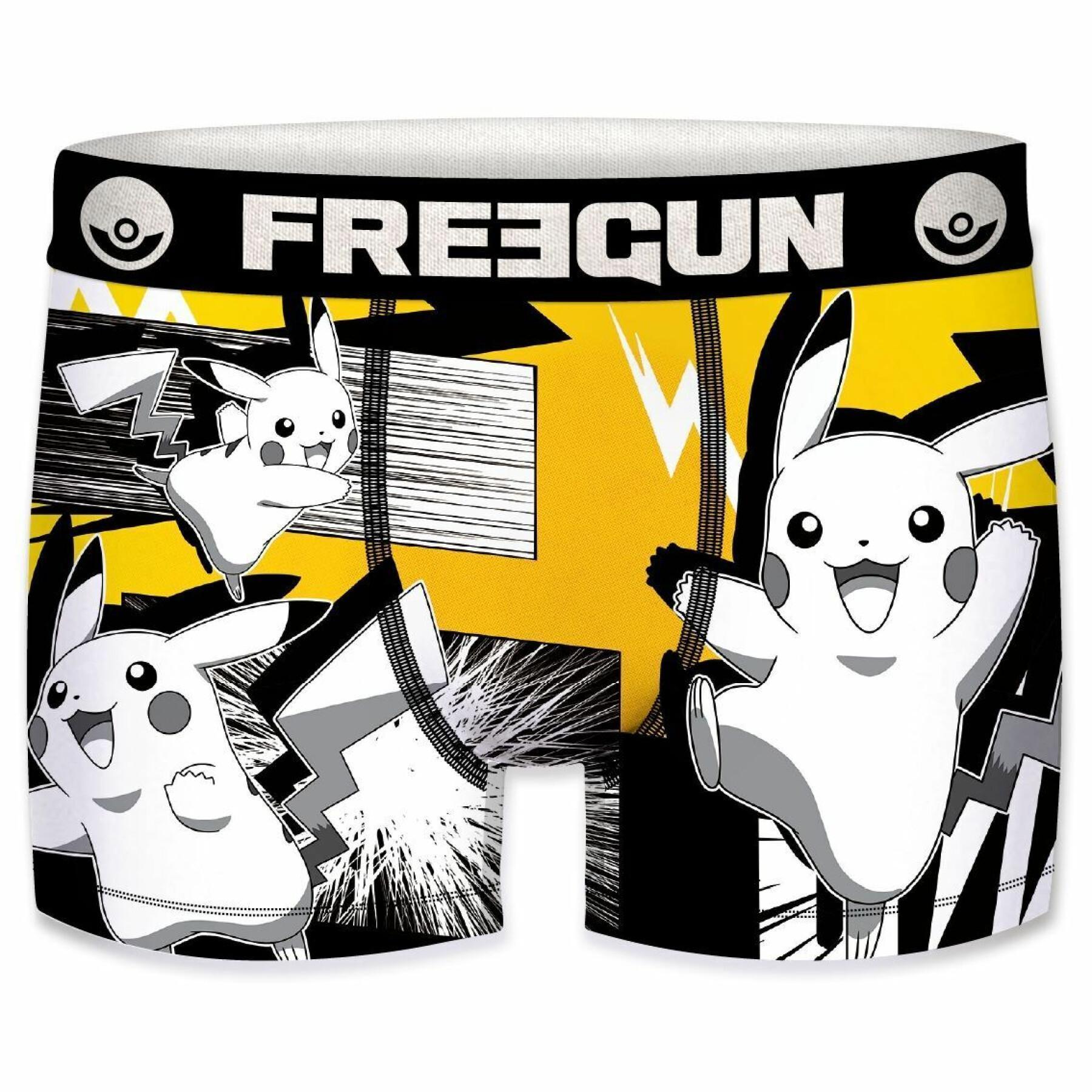 Calções de boxer para crianças Freegun Pokemon frame