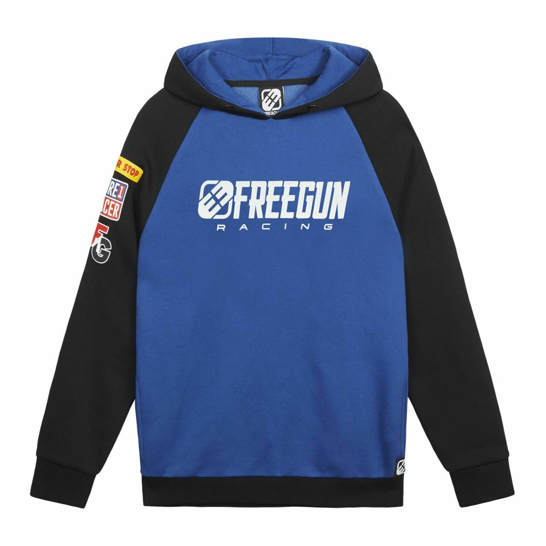 Camisola com capuz para criança Freegun Racing