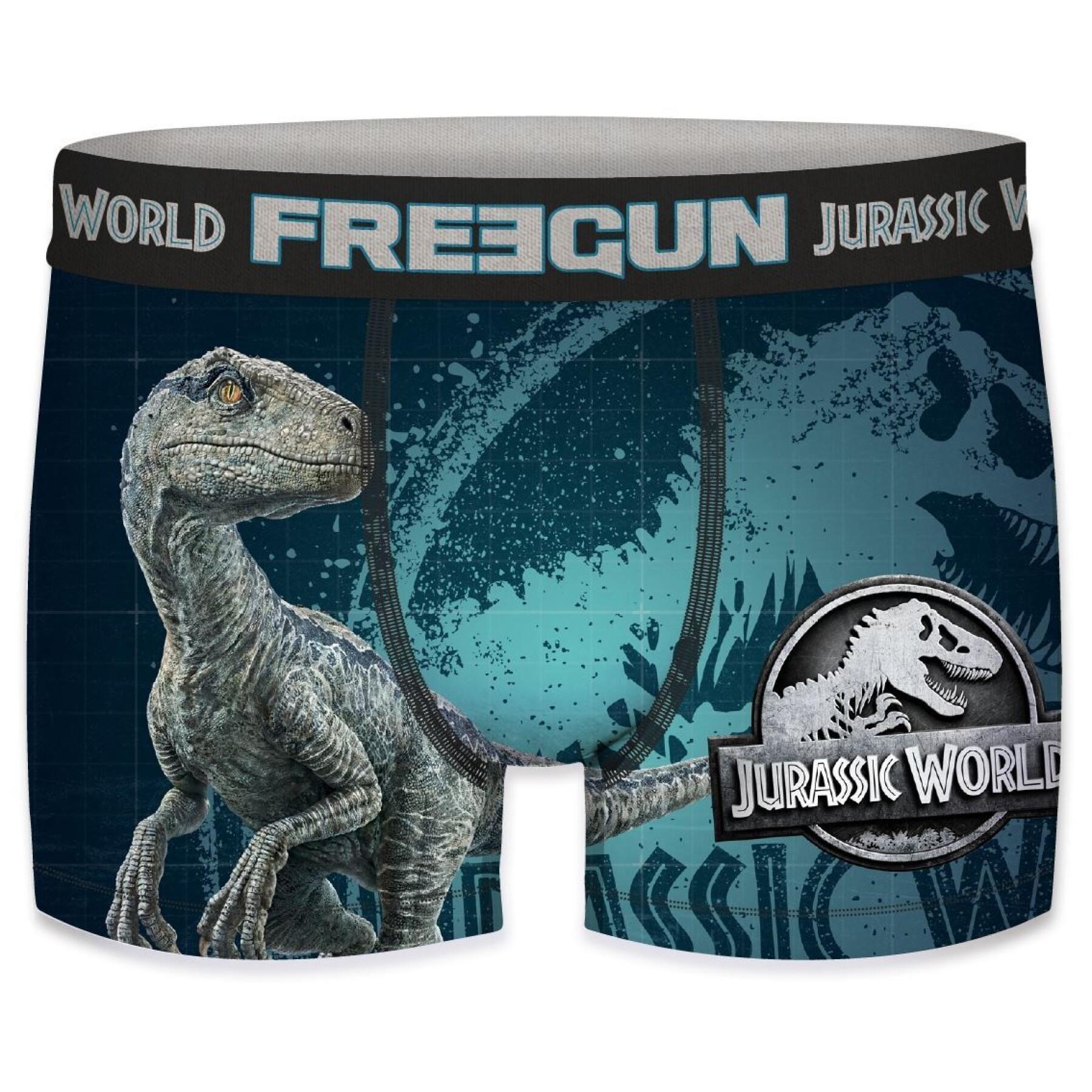 Calções boxer para criança Freegun Jurassic World (x2)