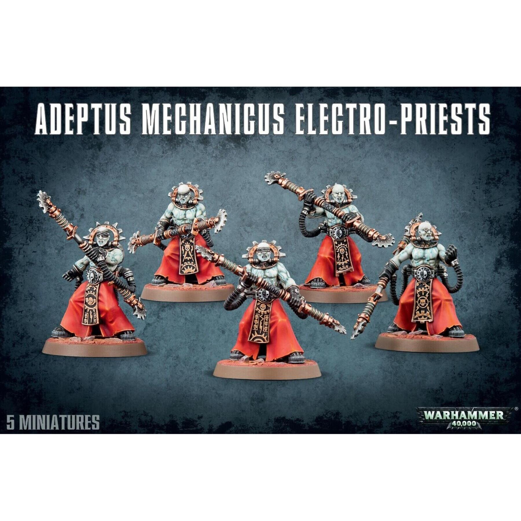 Figurine Games Workshop Warhammer 40k - Adeptus Mechanicus Electro-Priests