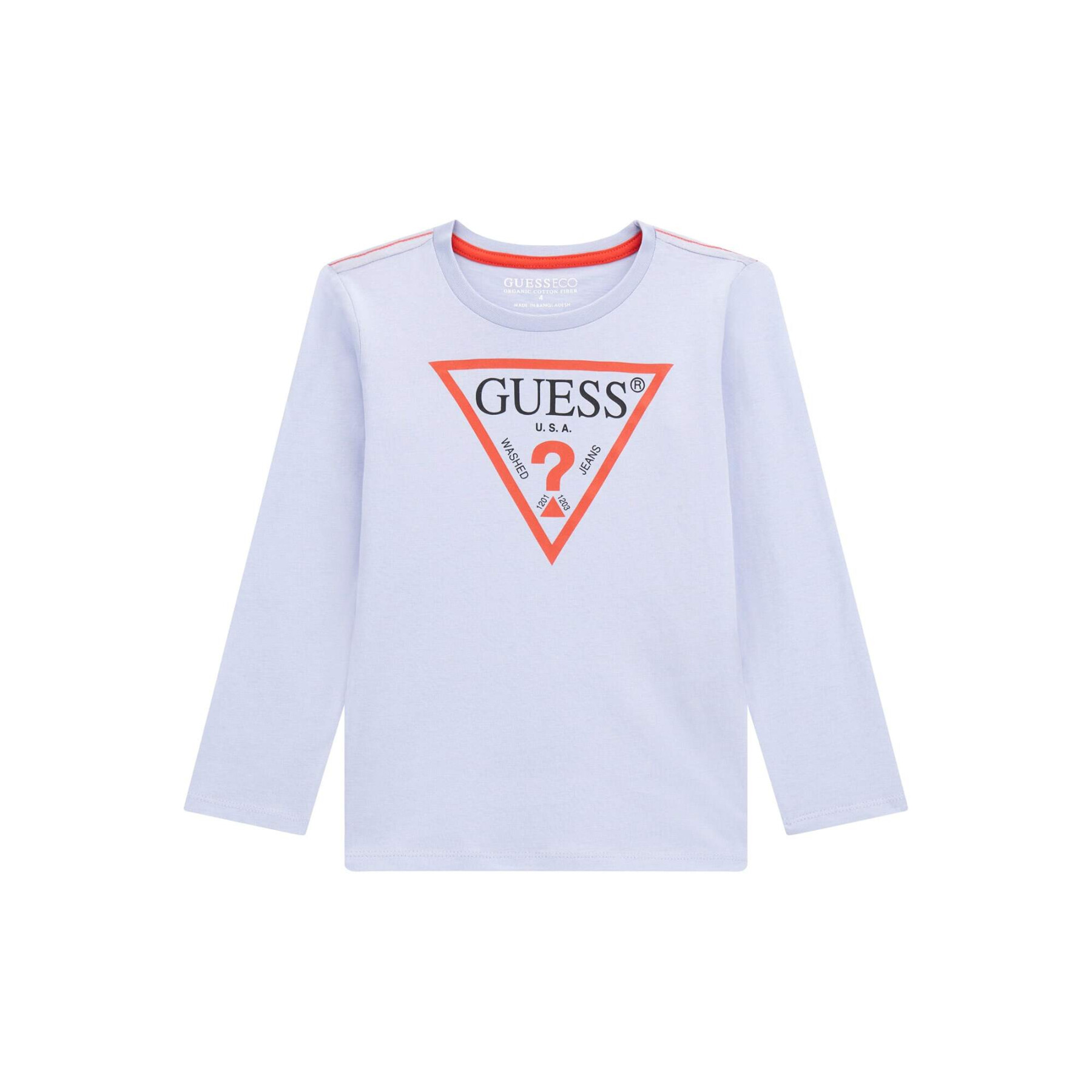 T-shirt de manga comprida para bebé Guess Core
