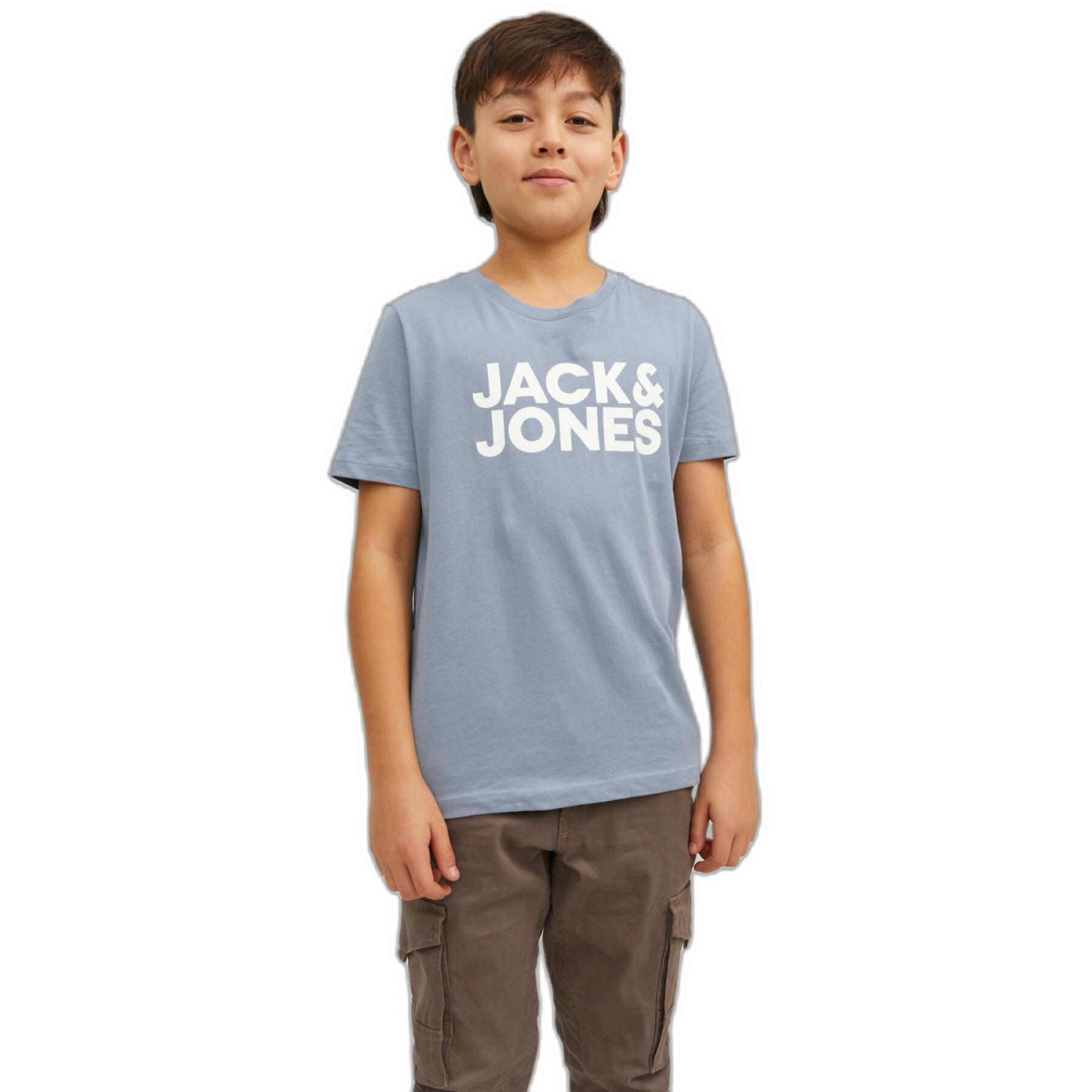 T-shirt de criança Jack & Jones Corp Logo