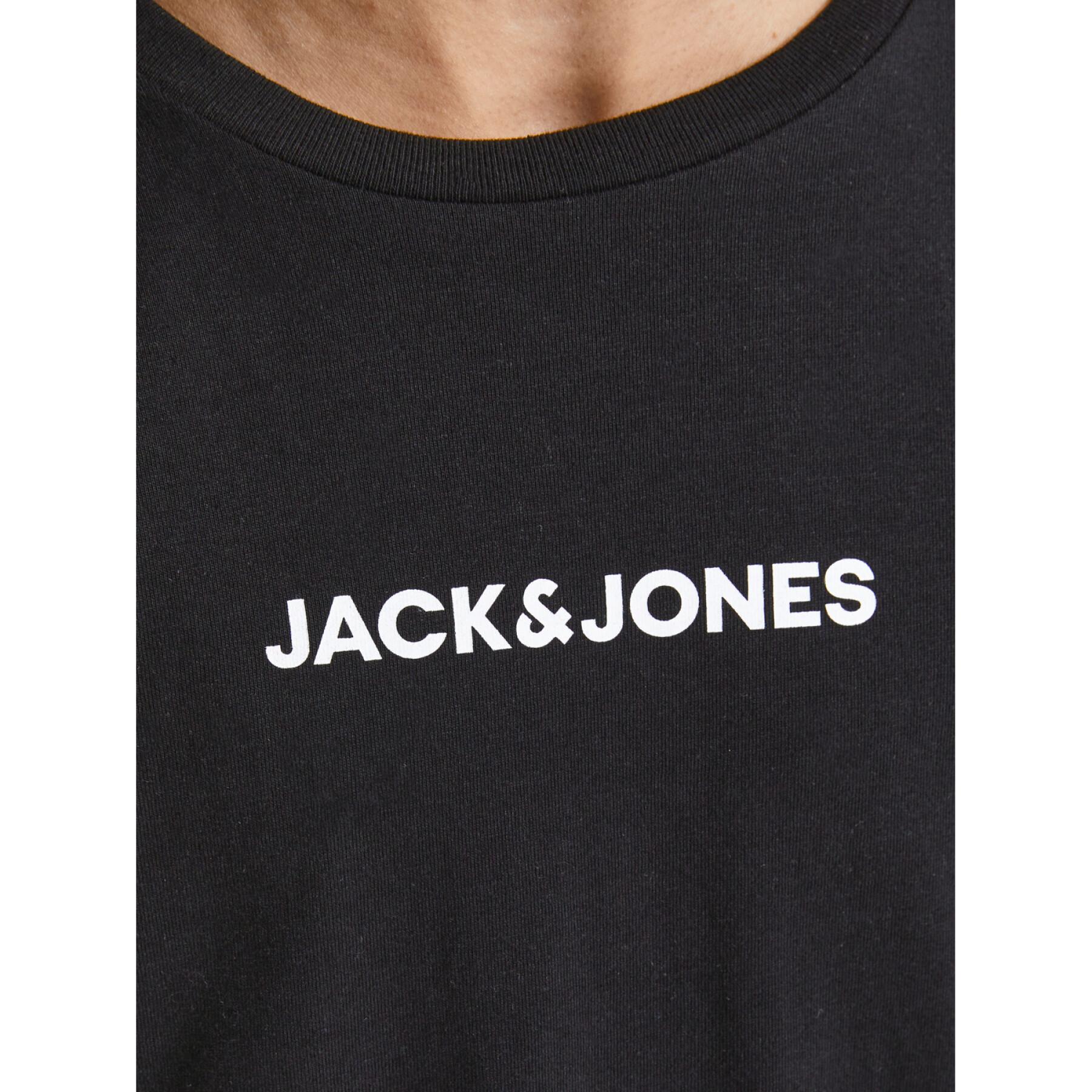 T-shirt de manga comprida de pescoço redondo para crianças Jack & Jones THX