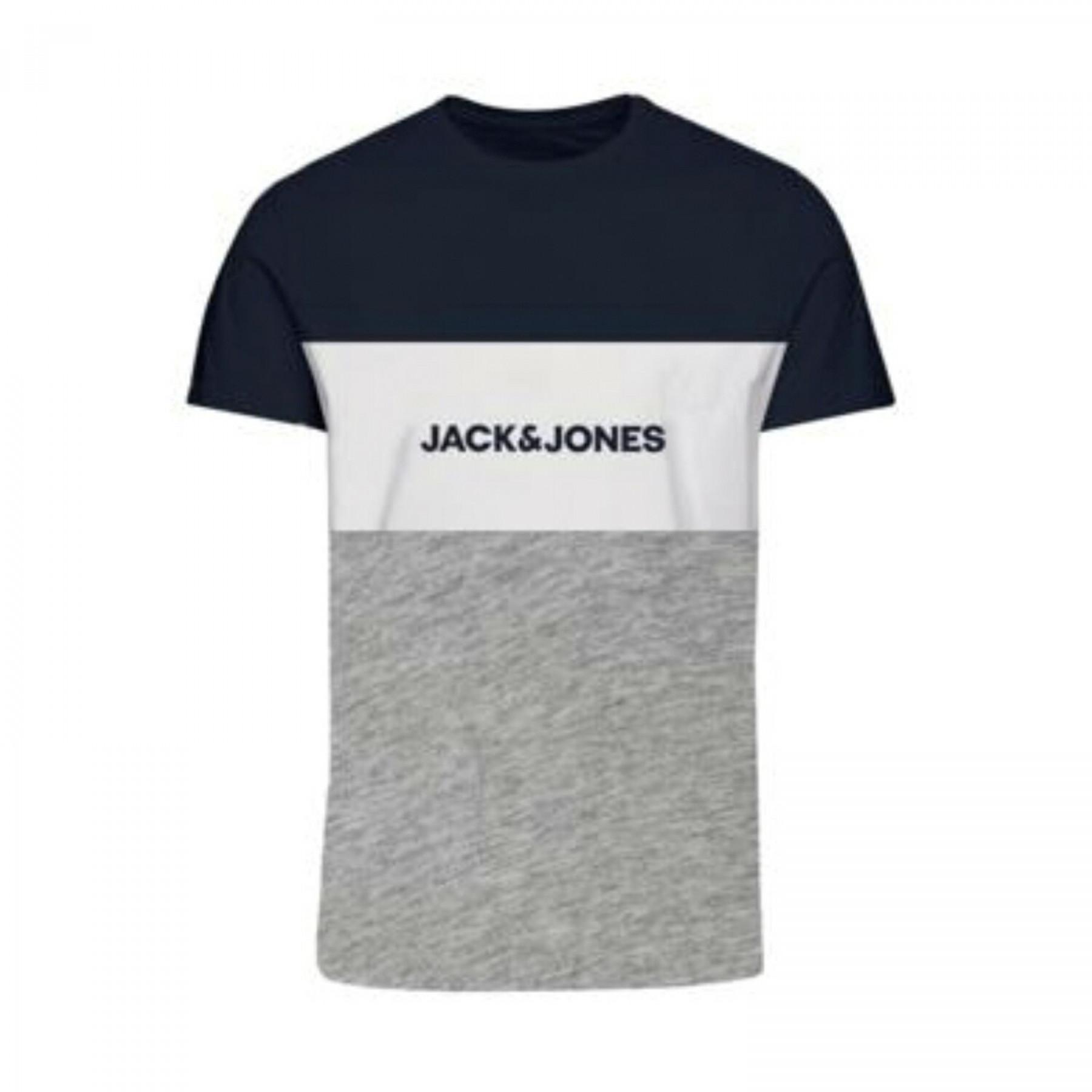 T-shirt criança Jack & Jones Jjelogo Blocking