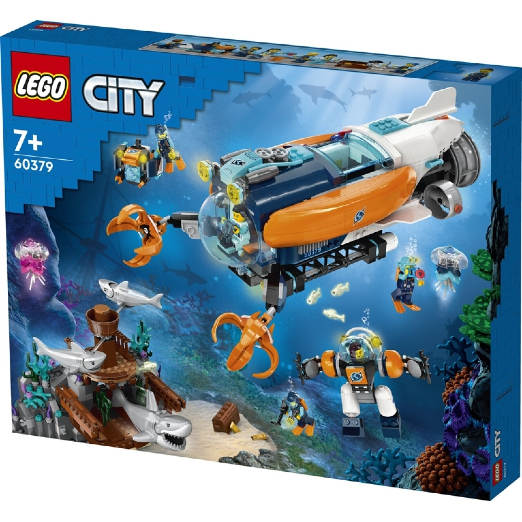 Jogos de construção subaquática Lego City