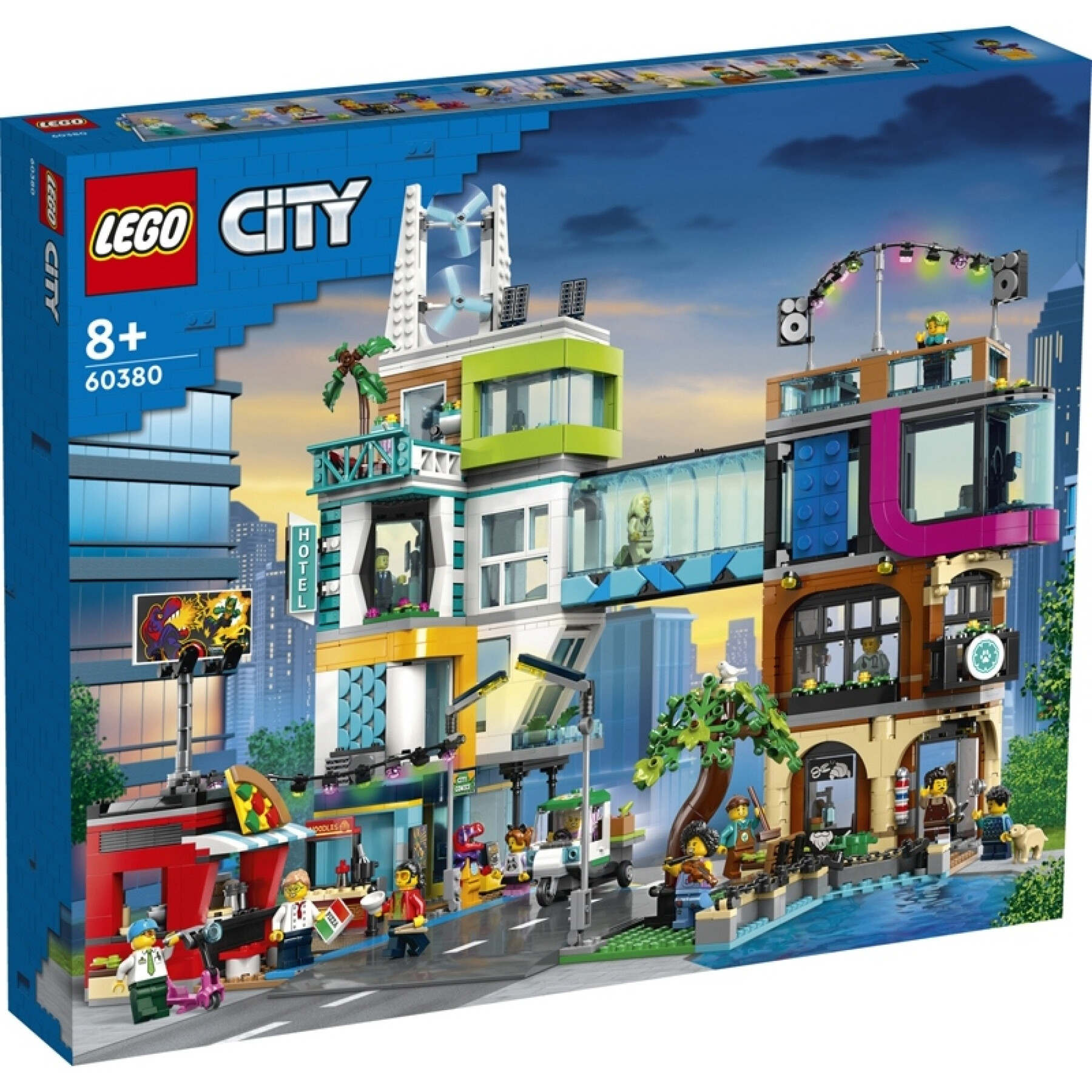 Jogos de construção no centro da cidade Lego City