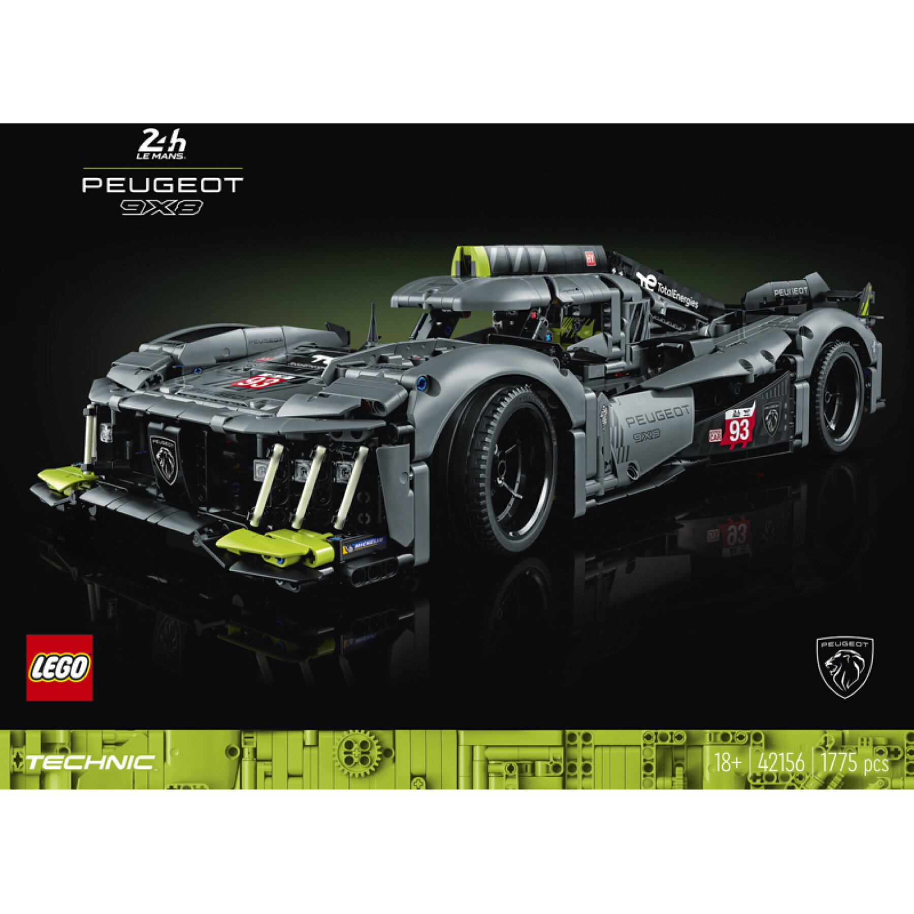 Jogos de carros Lego Peugeot Mans Technic