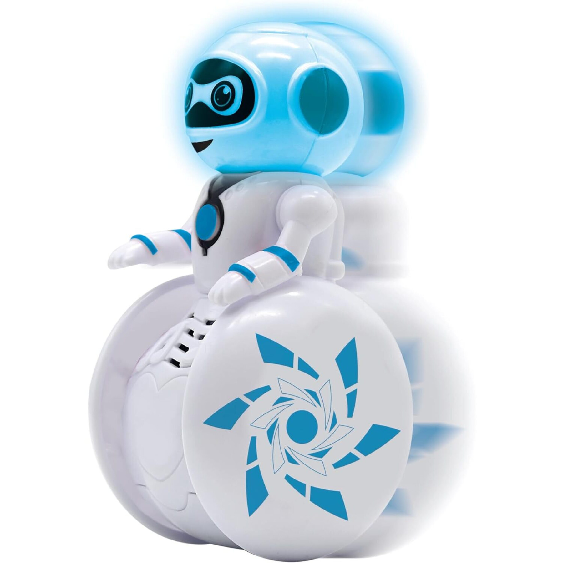 Robô de uma roda perfeitamente equilibrado com efeitos sonoros e luminosos Lexibook Powerman® Roller