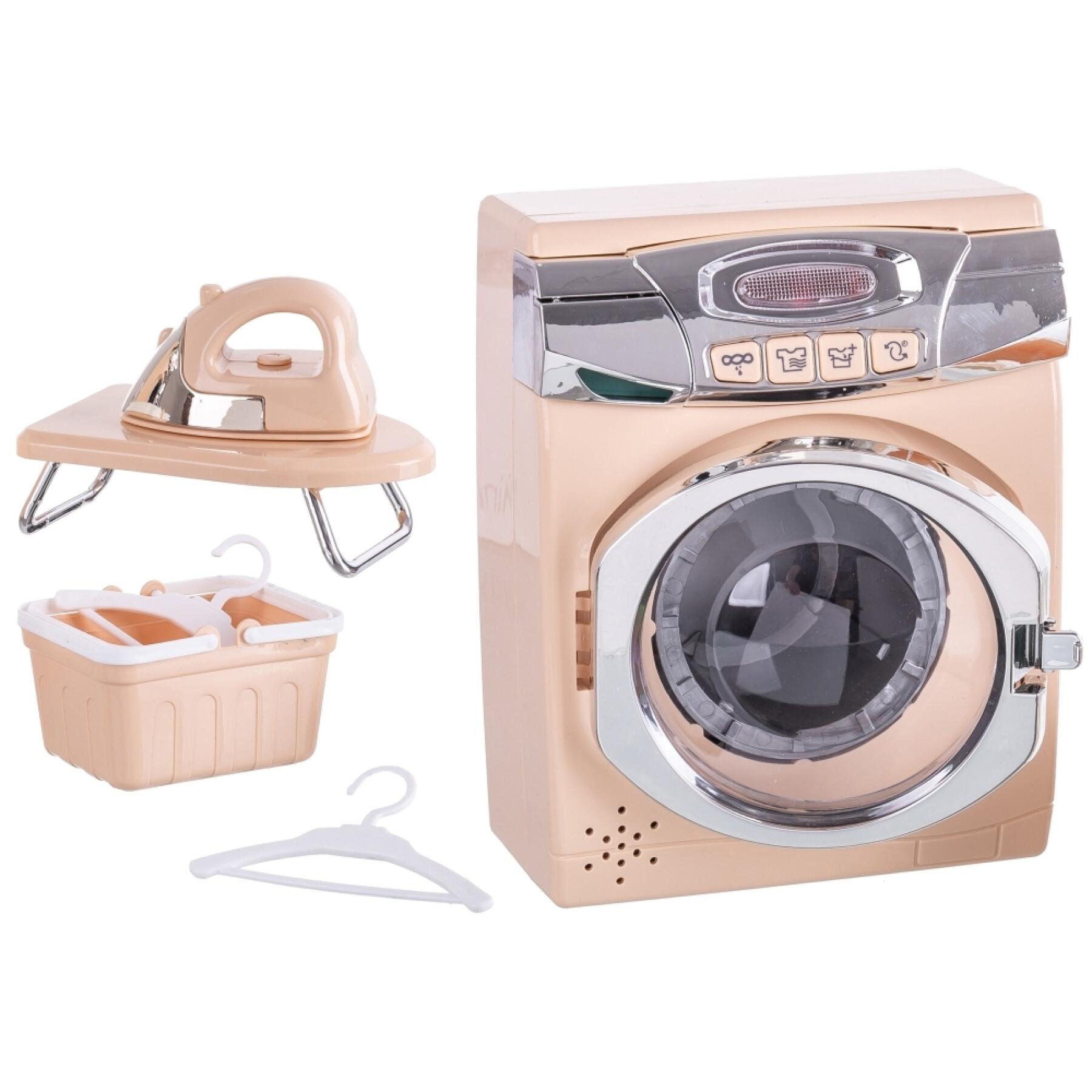 Máquina de lavar roupa de 2 modos My Little Home Plancha Luz Sonido