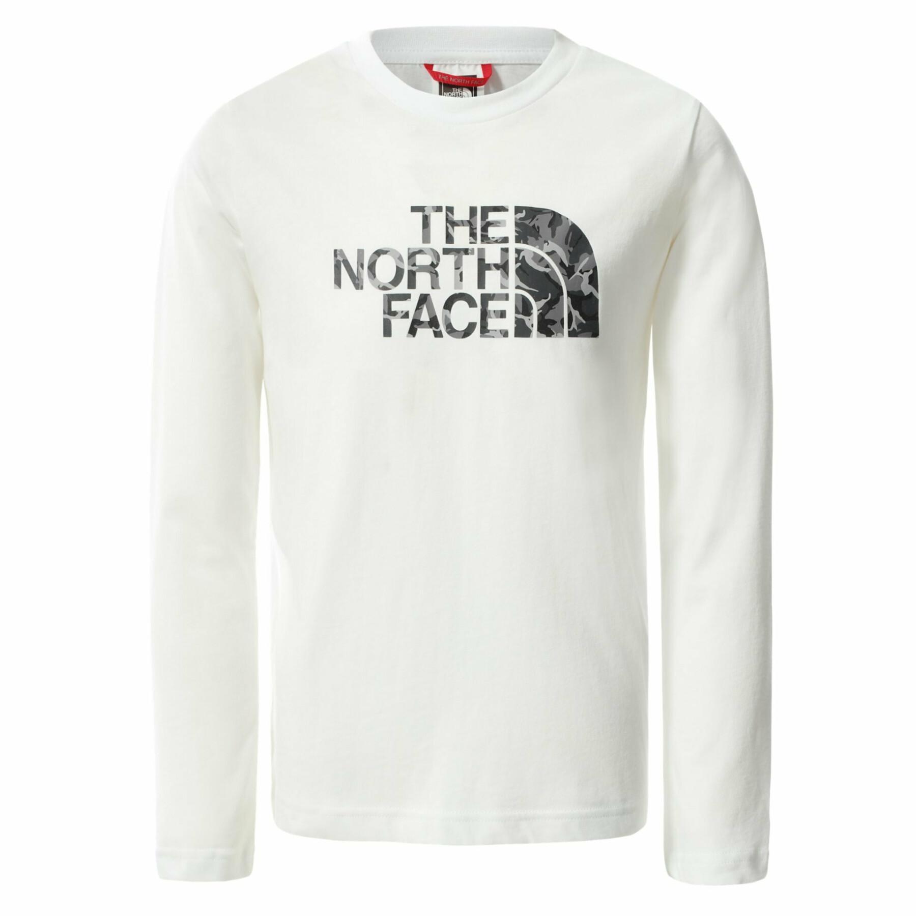 T-shirt manga comprida criança The North Face Easy