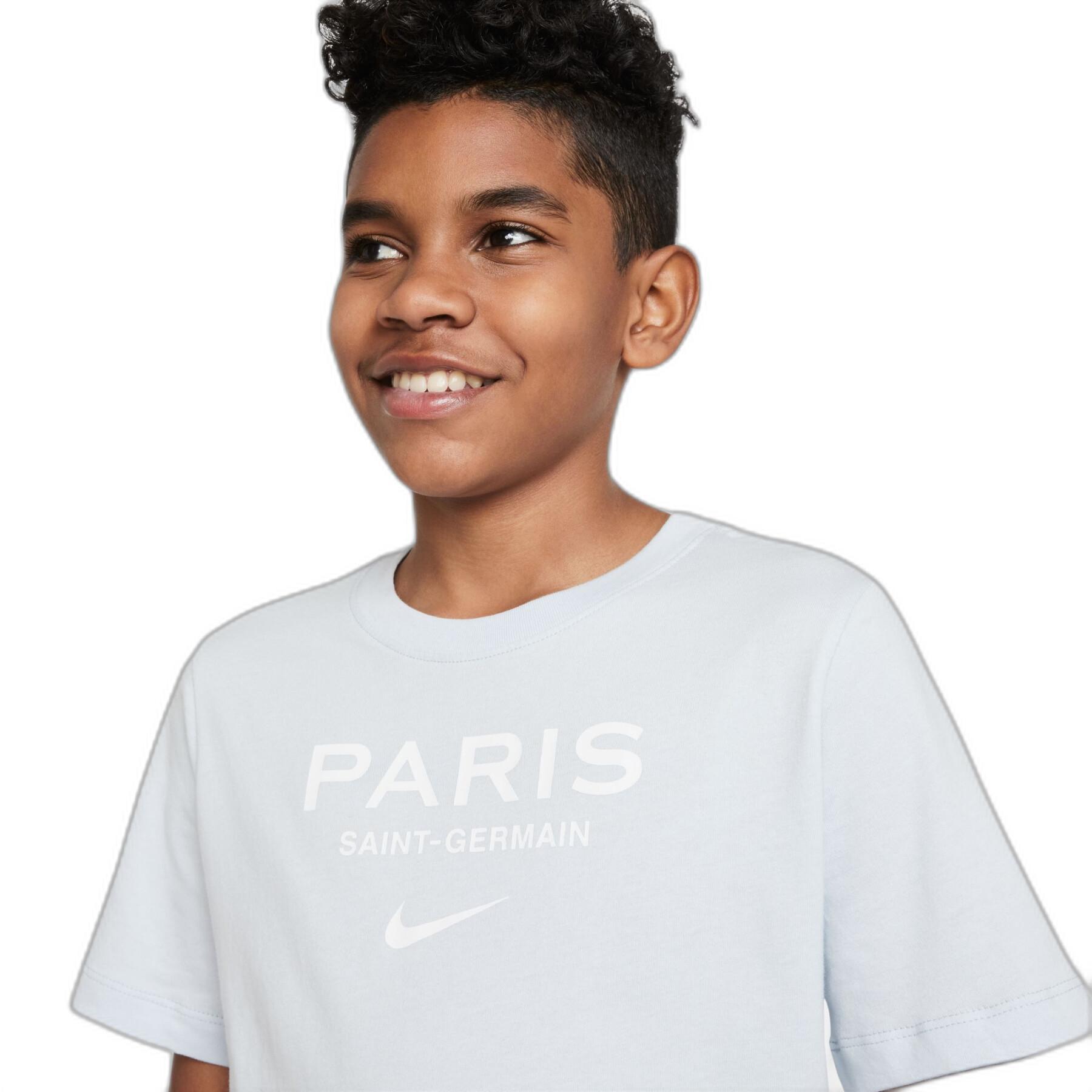 T-shirt de criança PSG Swoosh 2022/23